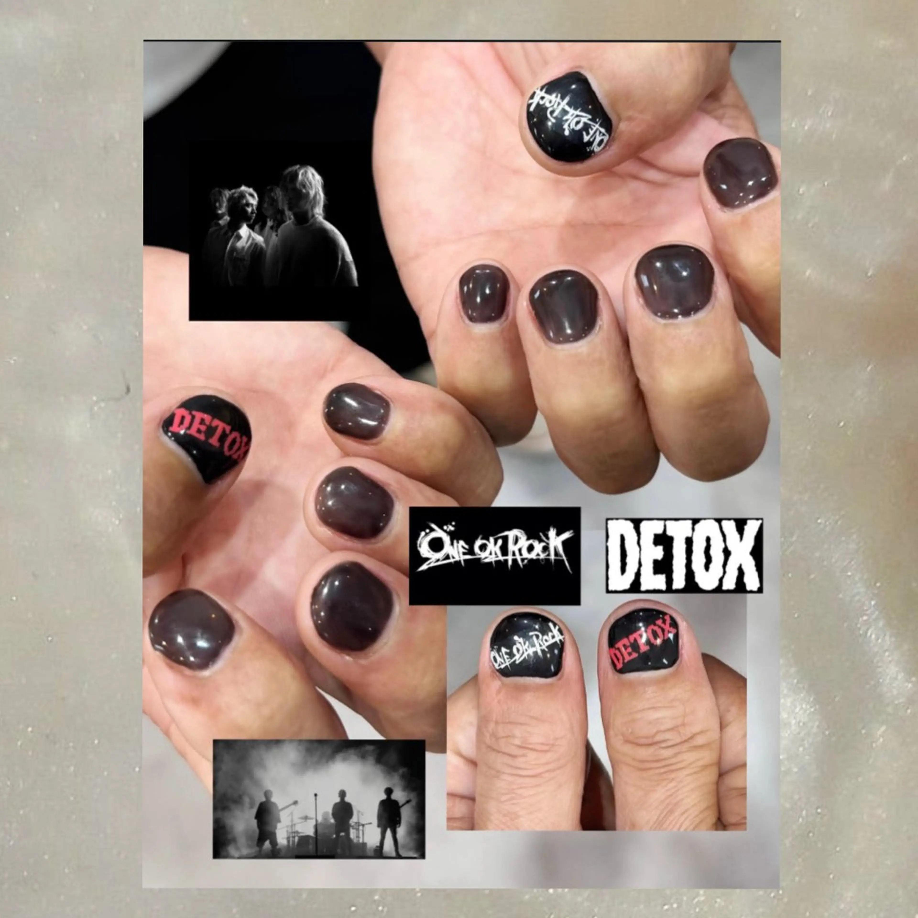 【メンズネイル5人限定】オフなしワンカラーnail(おひとり様1回　別途でパーツやアート追加可能の写真