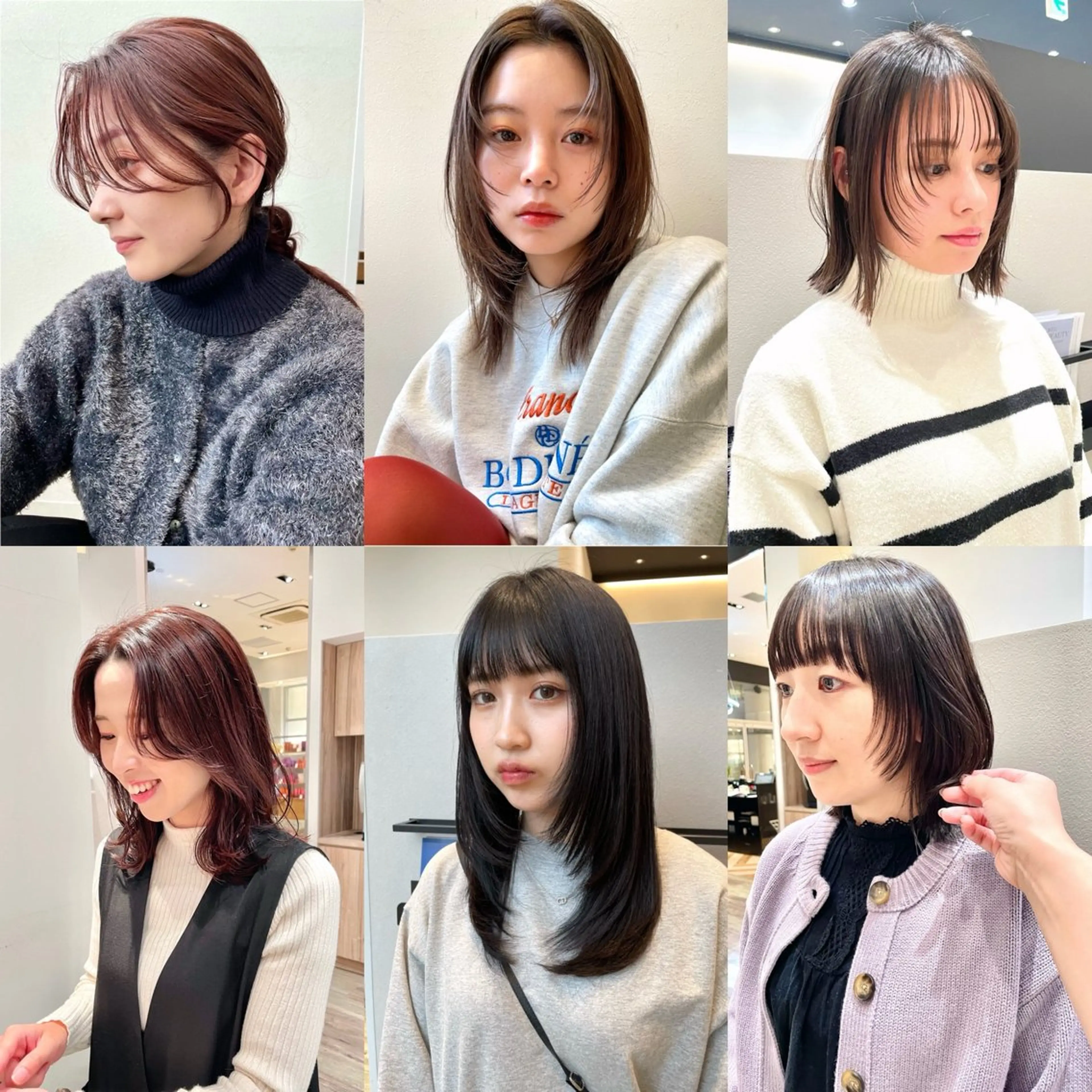 ロング カラー 顔まわりレイヤー 顔周りカット レイヤーカット BELLA/天王寺/ 似合わせ/木浦心のヘアスタイル