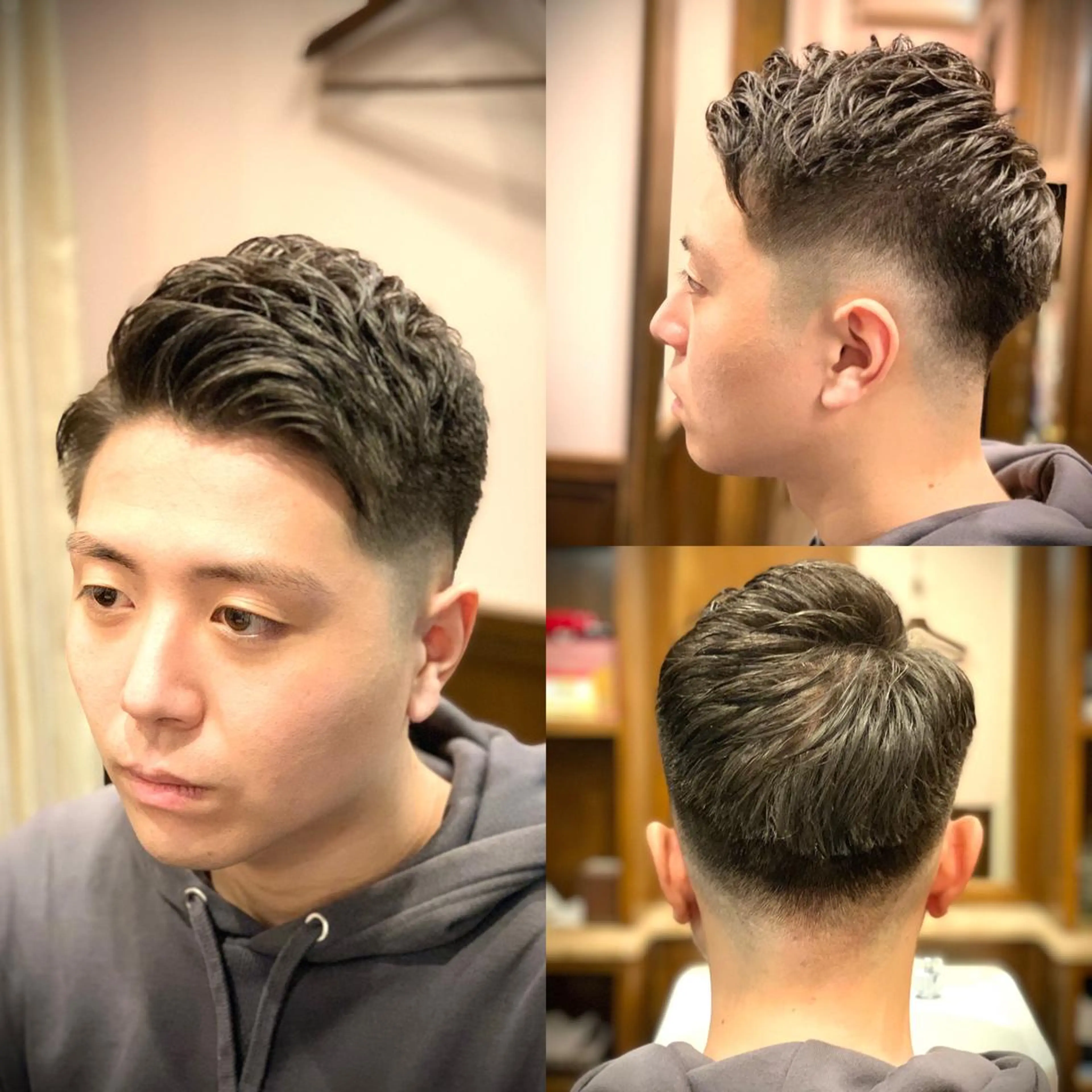 ショート HIRO銀座　バーバーショップ丸の内所属・ヒロ銀座 林のヘアスタイル