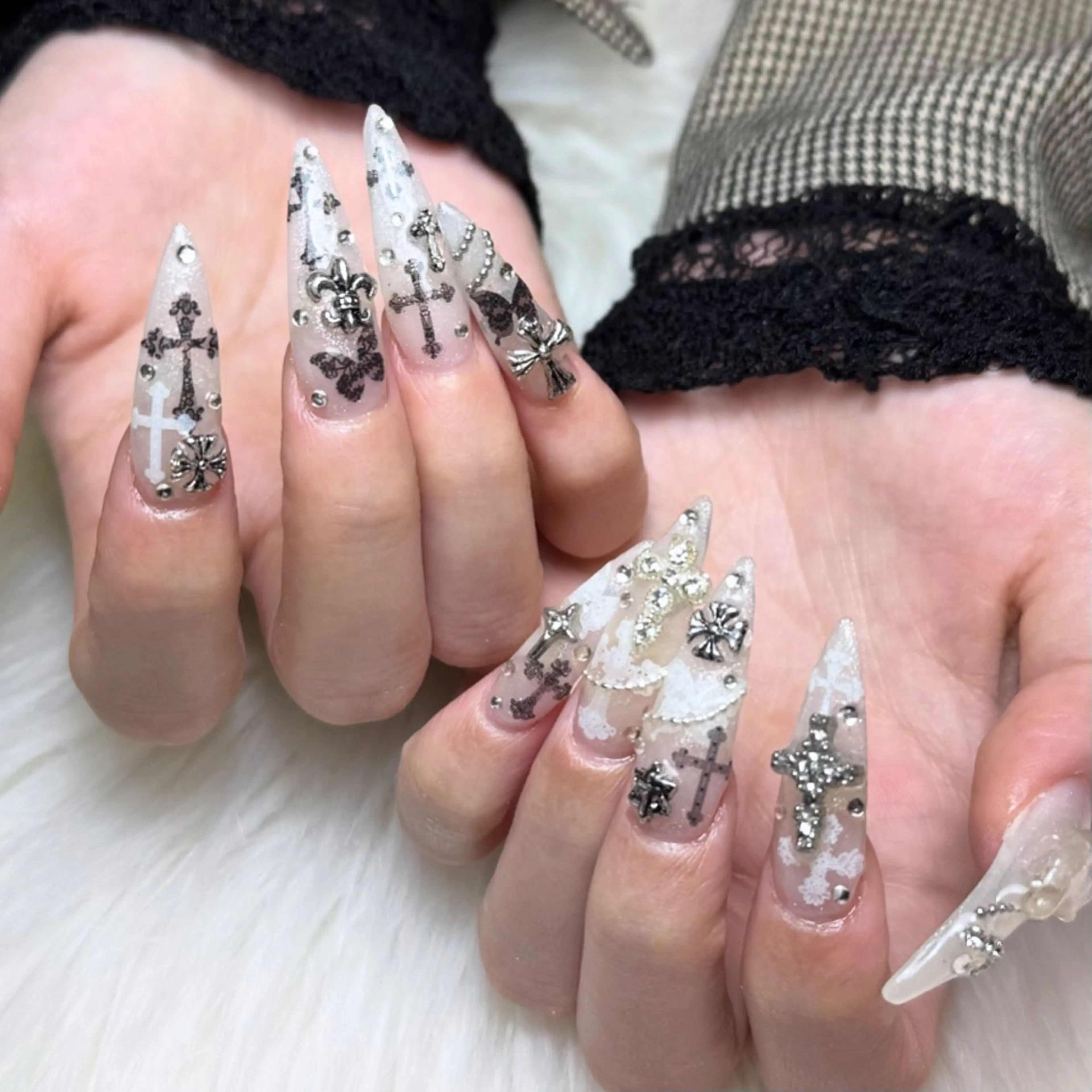 ネイル 長さ出し Nail Space BELIER所属・-belier- reinaのネイルデザイン