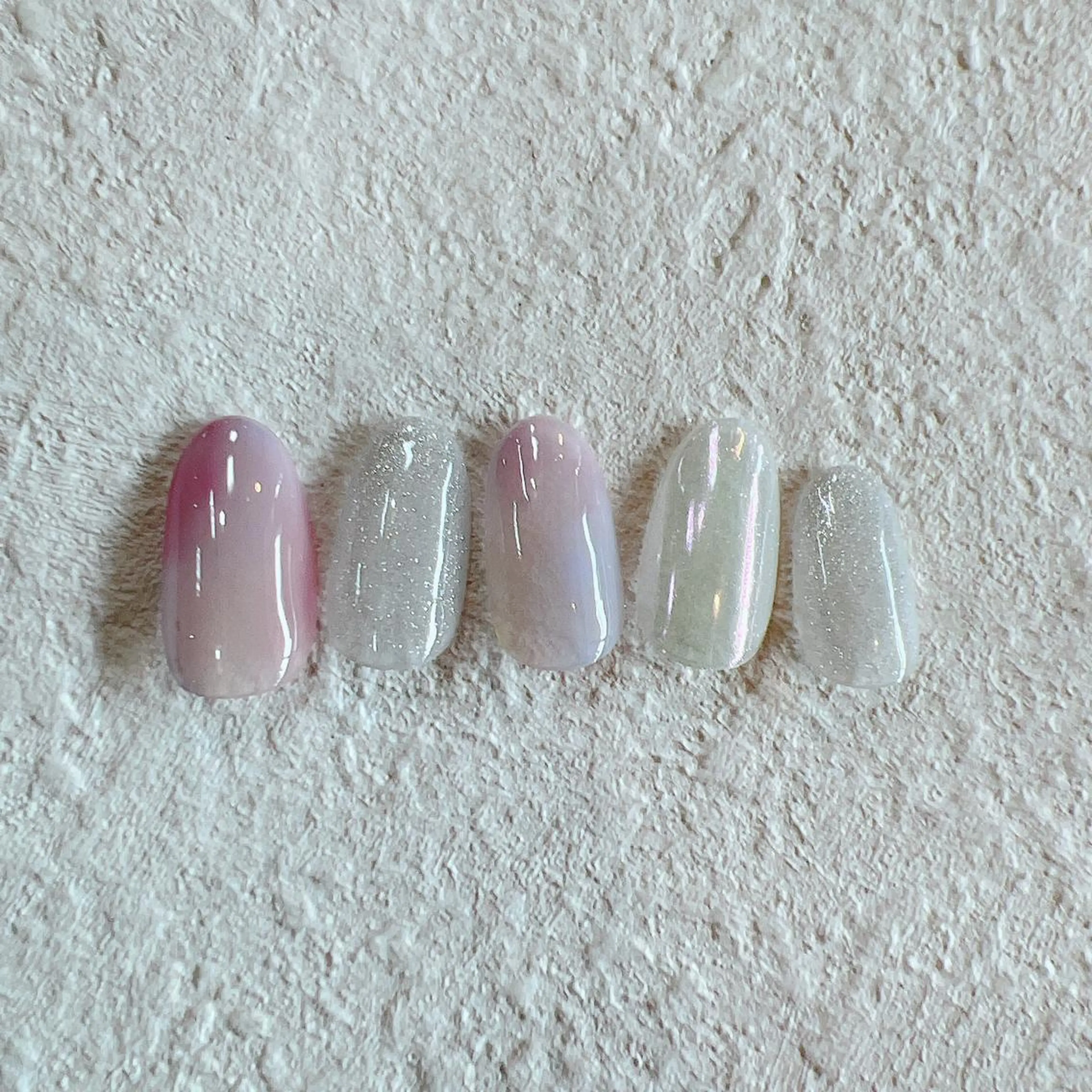 ネイル アートネイル ジェルネイル ニュアンスネイル オフィスネイル 夏ネイル Nail_Mikako所属・Nail Mikakoのネイルデザイン
