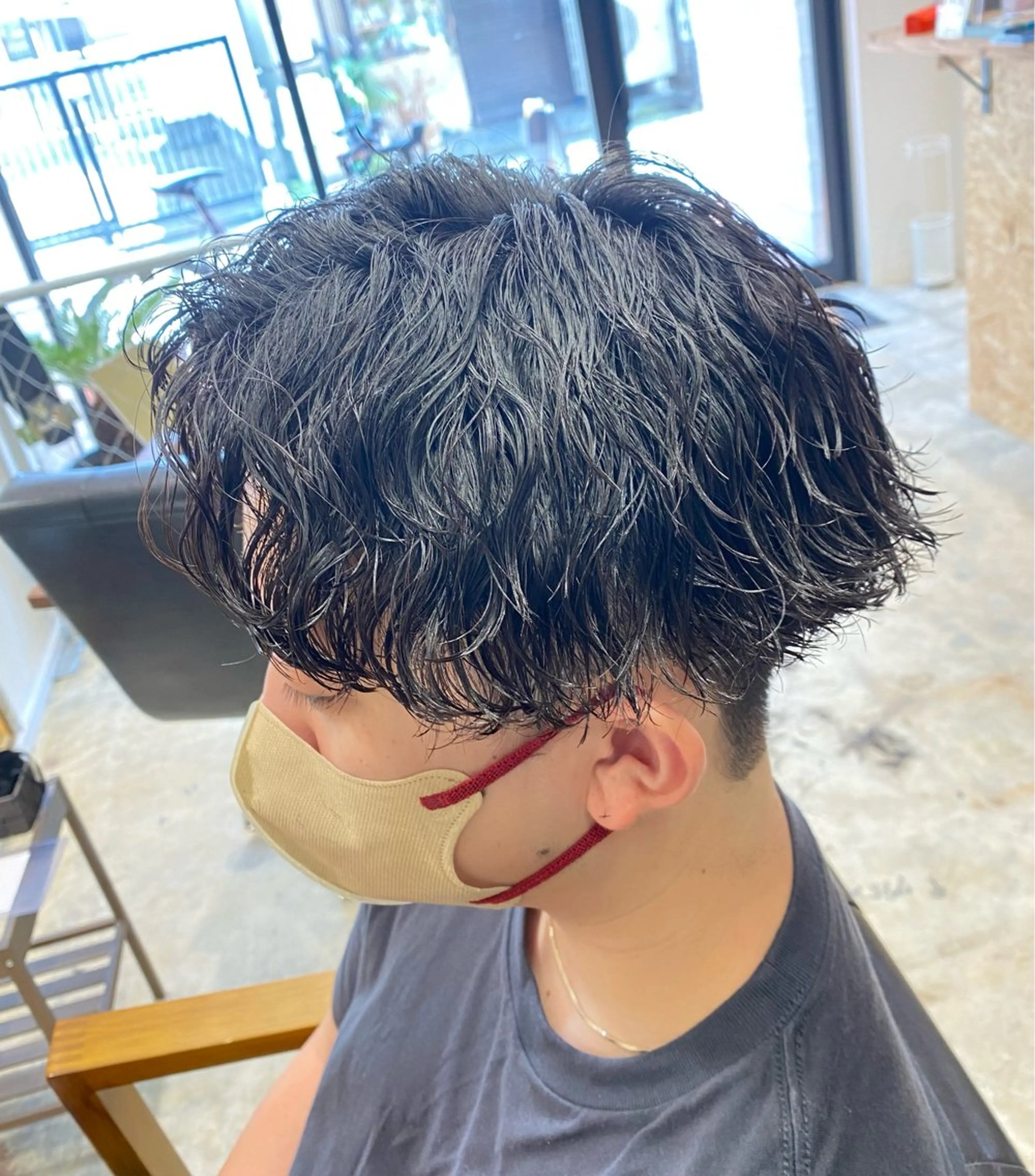 パーマ メンズ メンズパーマ メンズツイストパーマ 波巻きパーマ スパイラルパーマ ツイストパーマ カット パーマ トリートメント 🌴パーマオタク🌴 長谷川　諒佑🌈のヘアスタイル