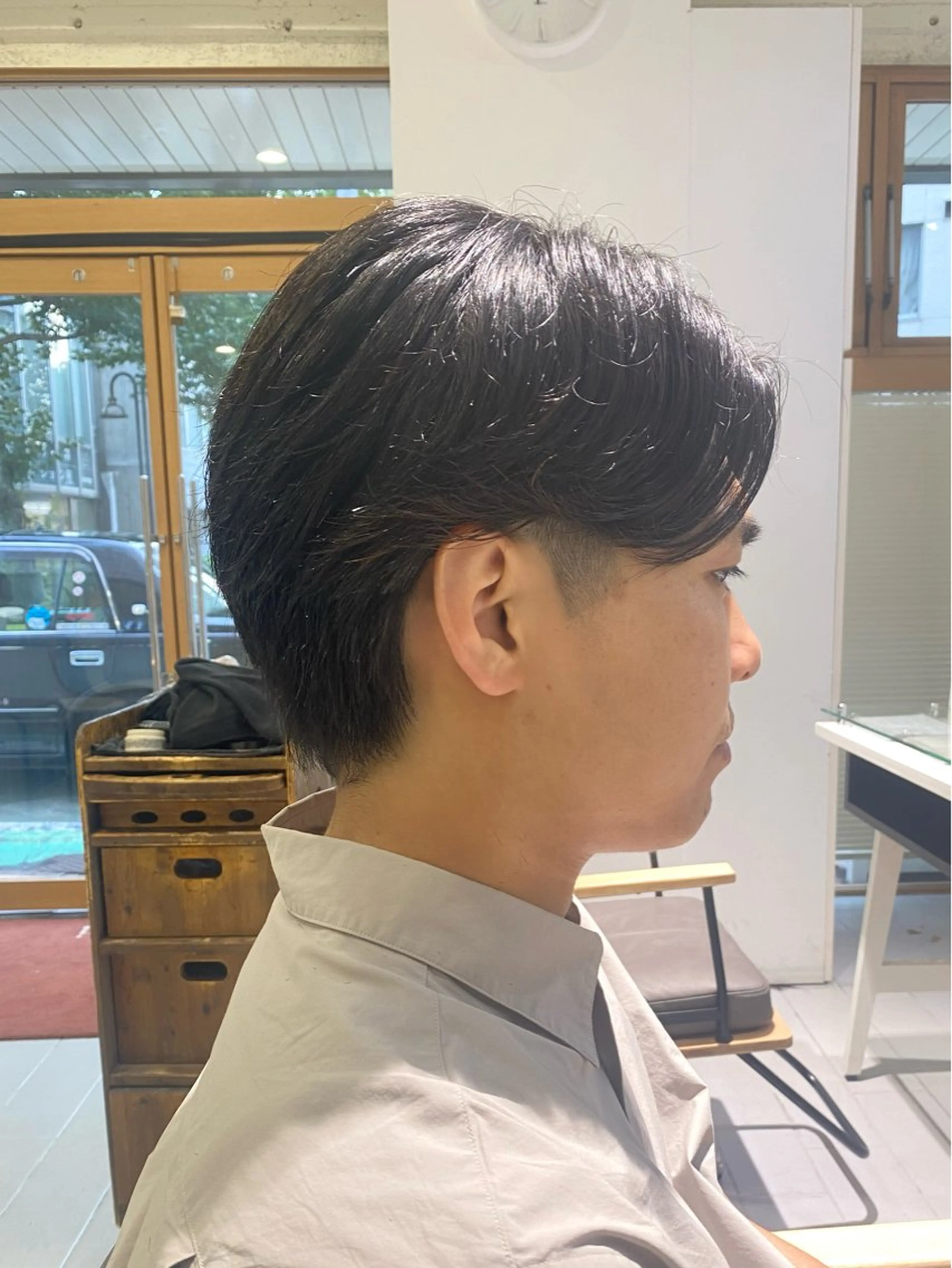 ショート パーマ メンズ カット パーマ 🇰🇷韓国風カット 🇰🇷　鈴木海斗のヘアスタイル