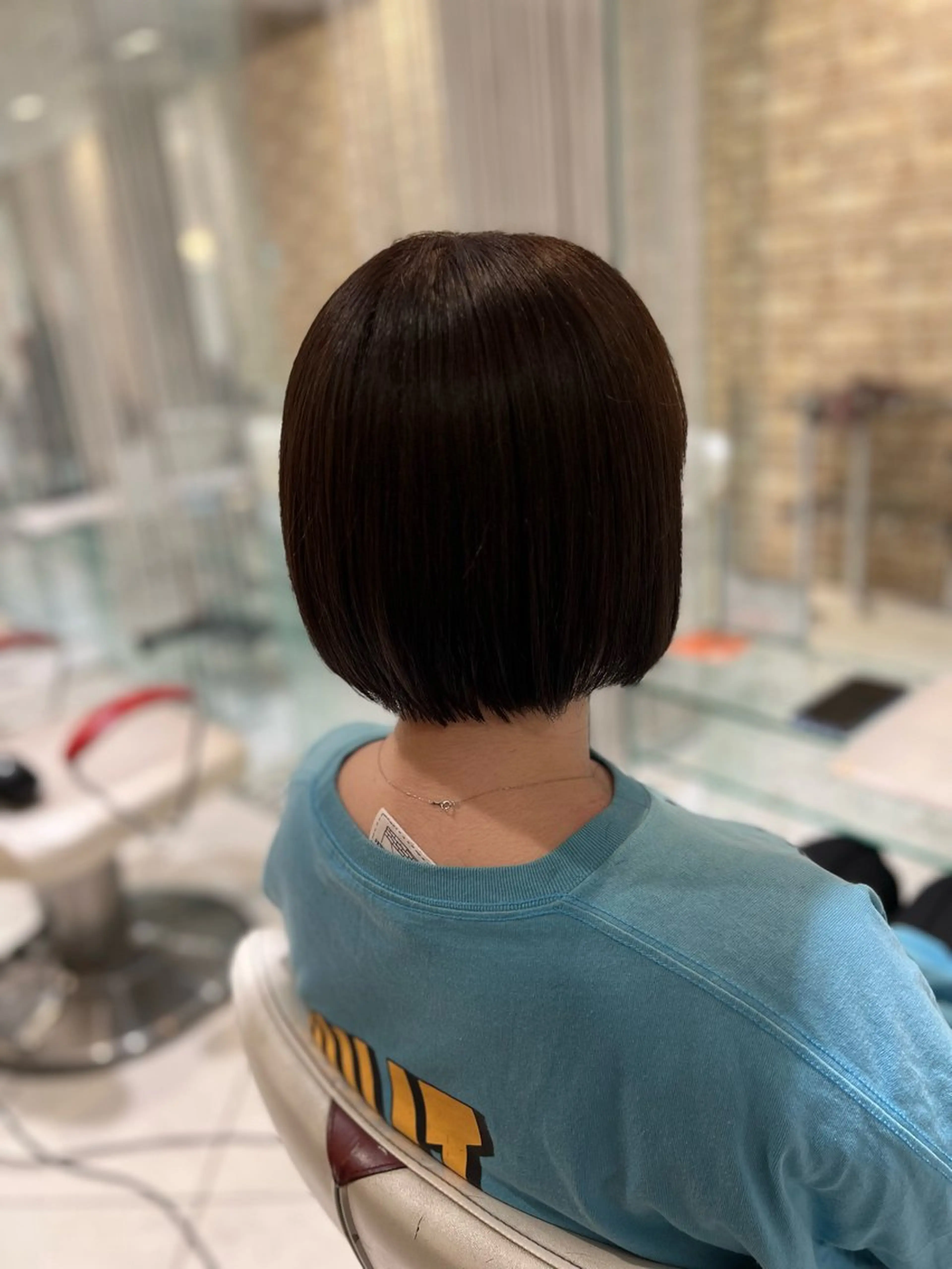 ショート カラー バレイヤージュ ブリーチ ケアブリーチ 透明感カラー デザインカラー カット ヘアカラー トリートメント ボブ/ハイトーン/ 髪質改善/越谷✨倉持のヘアスタイル