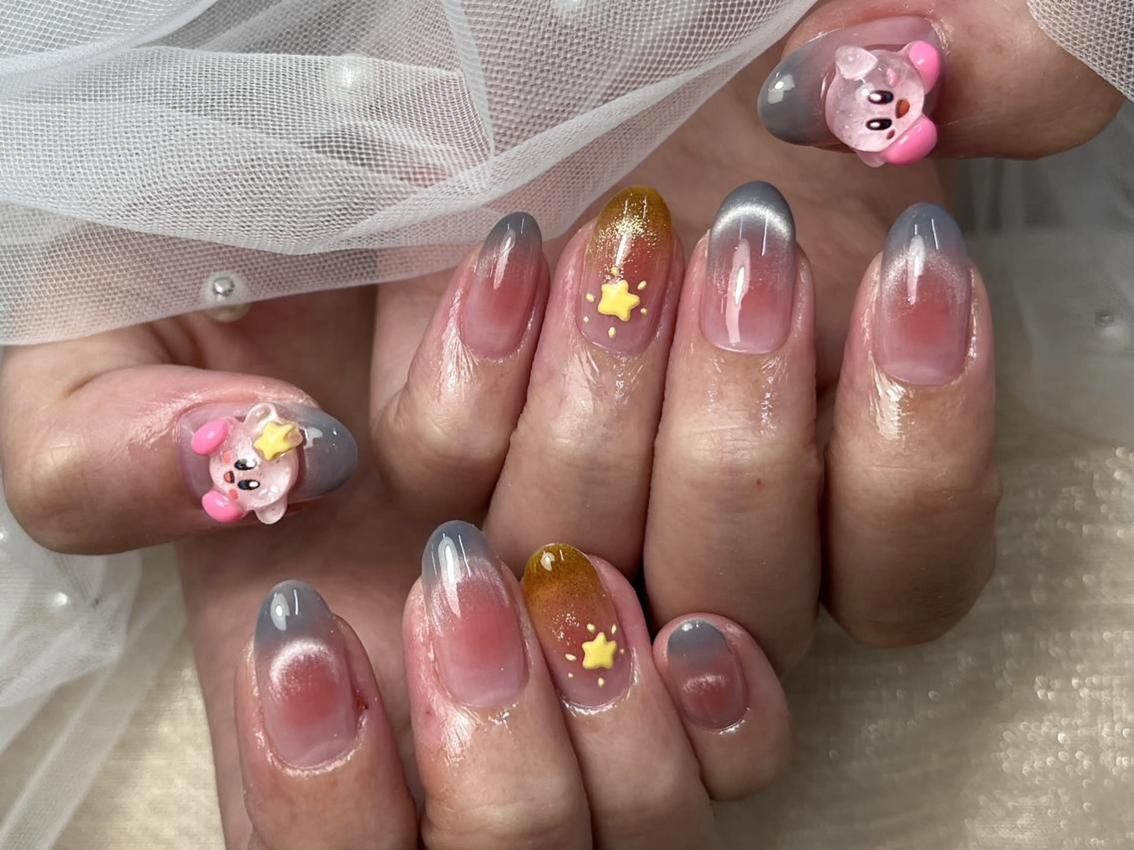 ネイル アートネイル グラデーション ハンドネイル ToliyDeliy Nail Salonのネイルデザイン