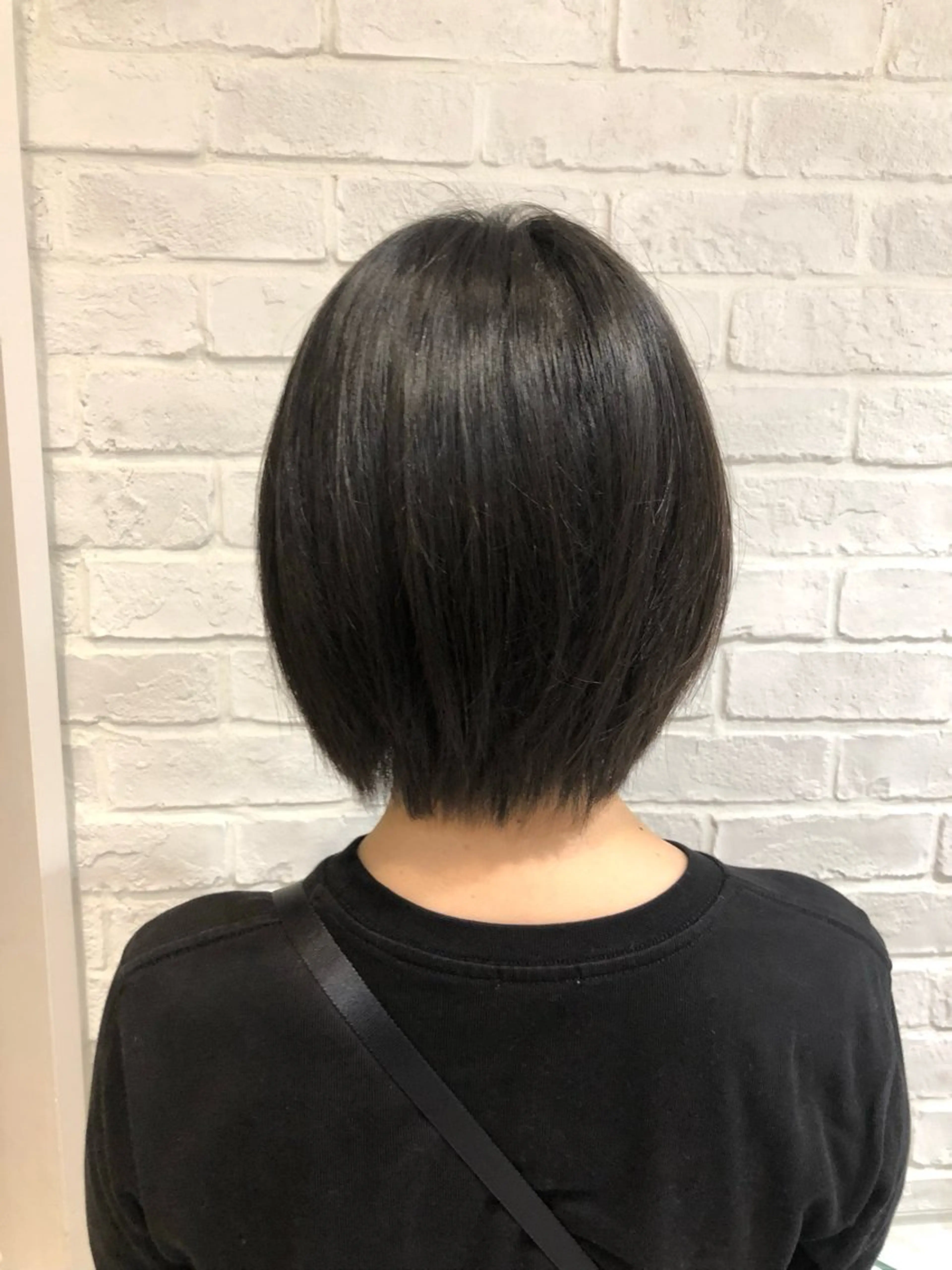 ショート ショートボブ ボブ ショートヘア カット 酸性ストレート特化× 艶髪師/及川のヘアスタイル