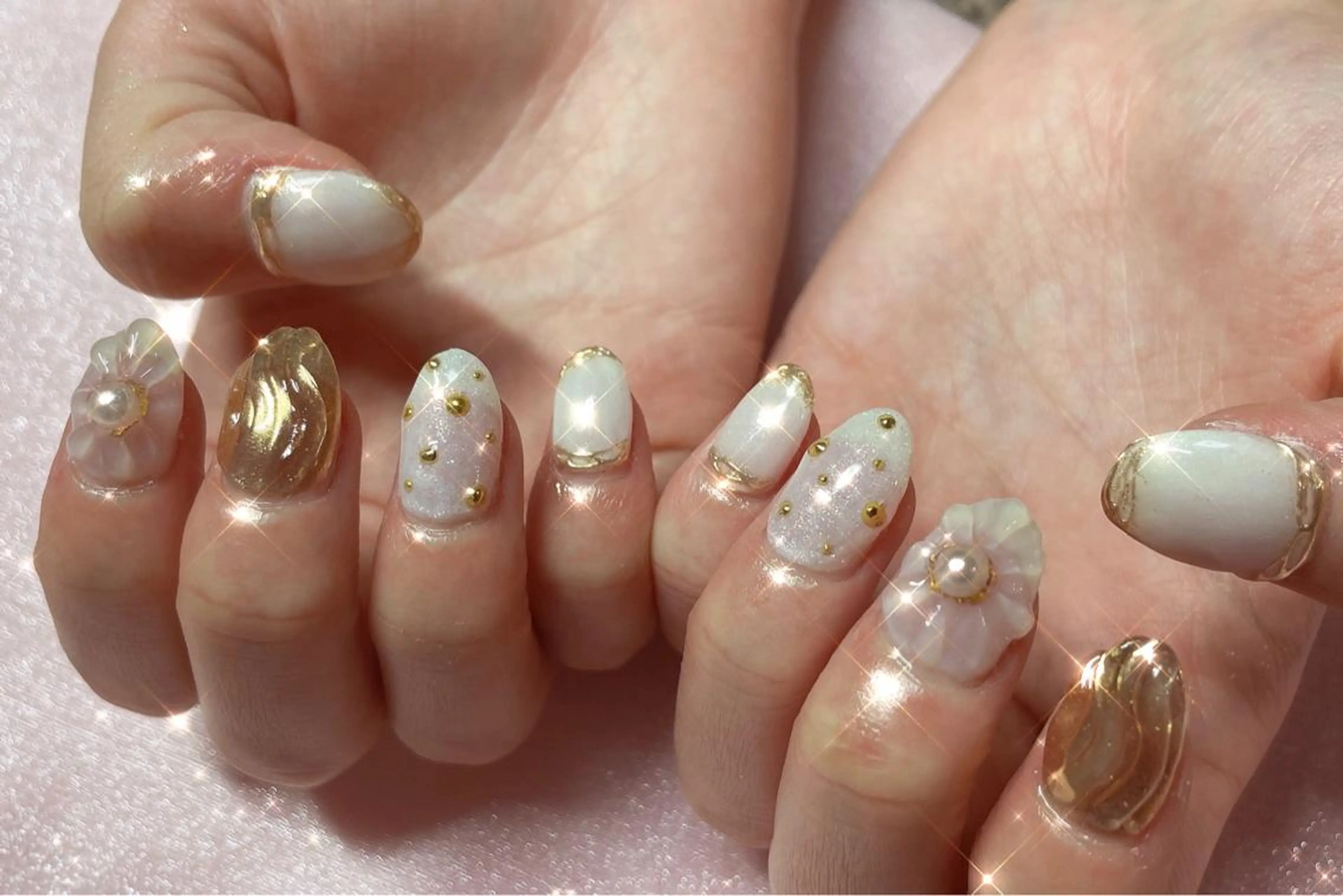 ネイル ハンドネイル twincle nailのネイルデザイン