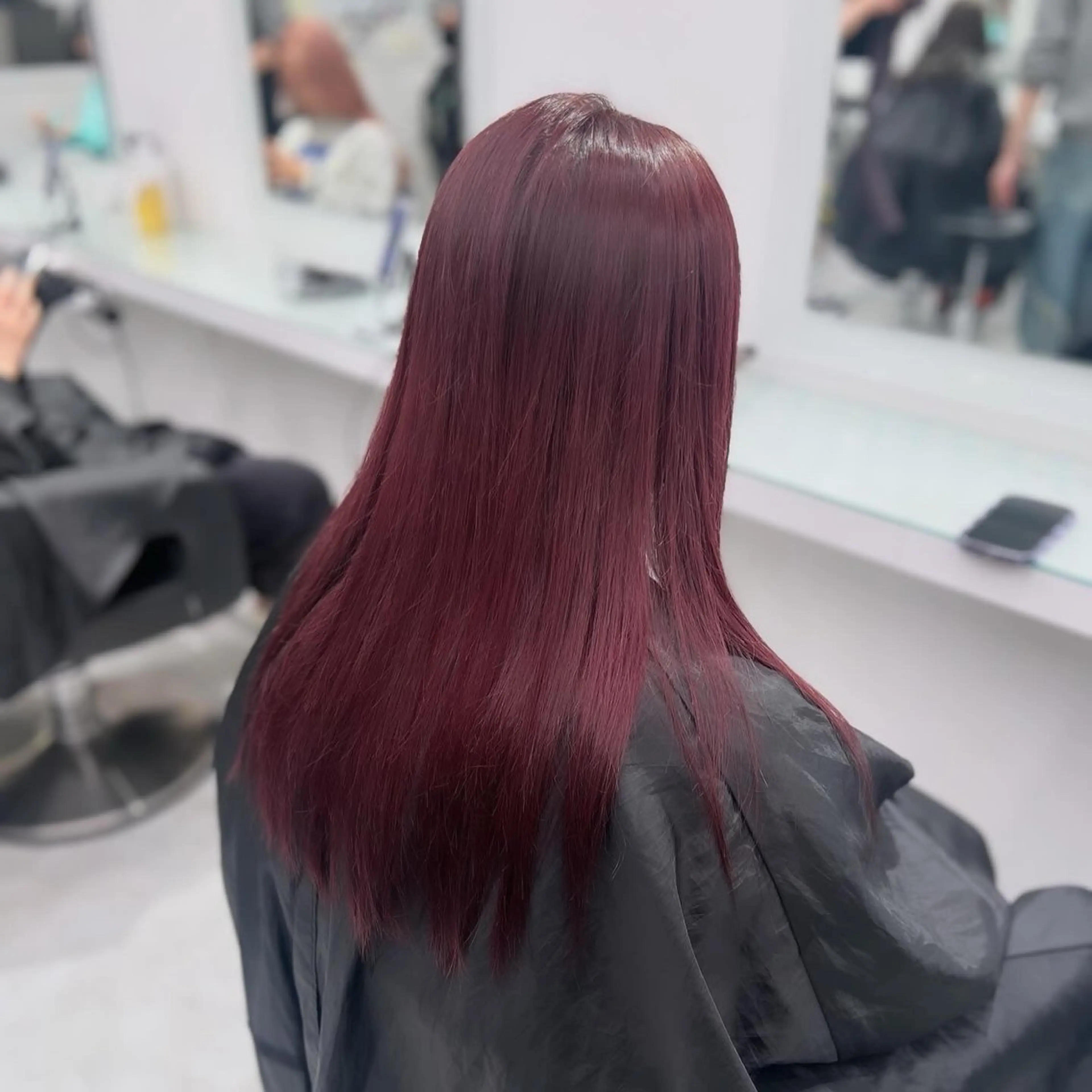 カラー ヘアカラー トリートメント ヘッドスパ ヘアセット ブリーチなし透明感 💗RYOTAのヘアスタイル