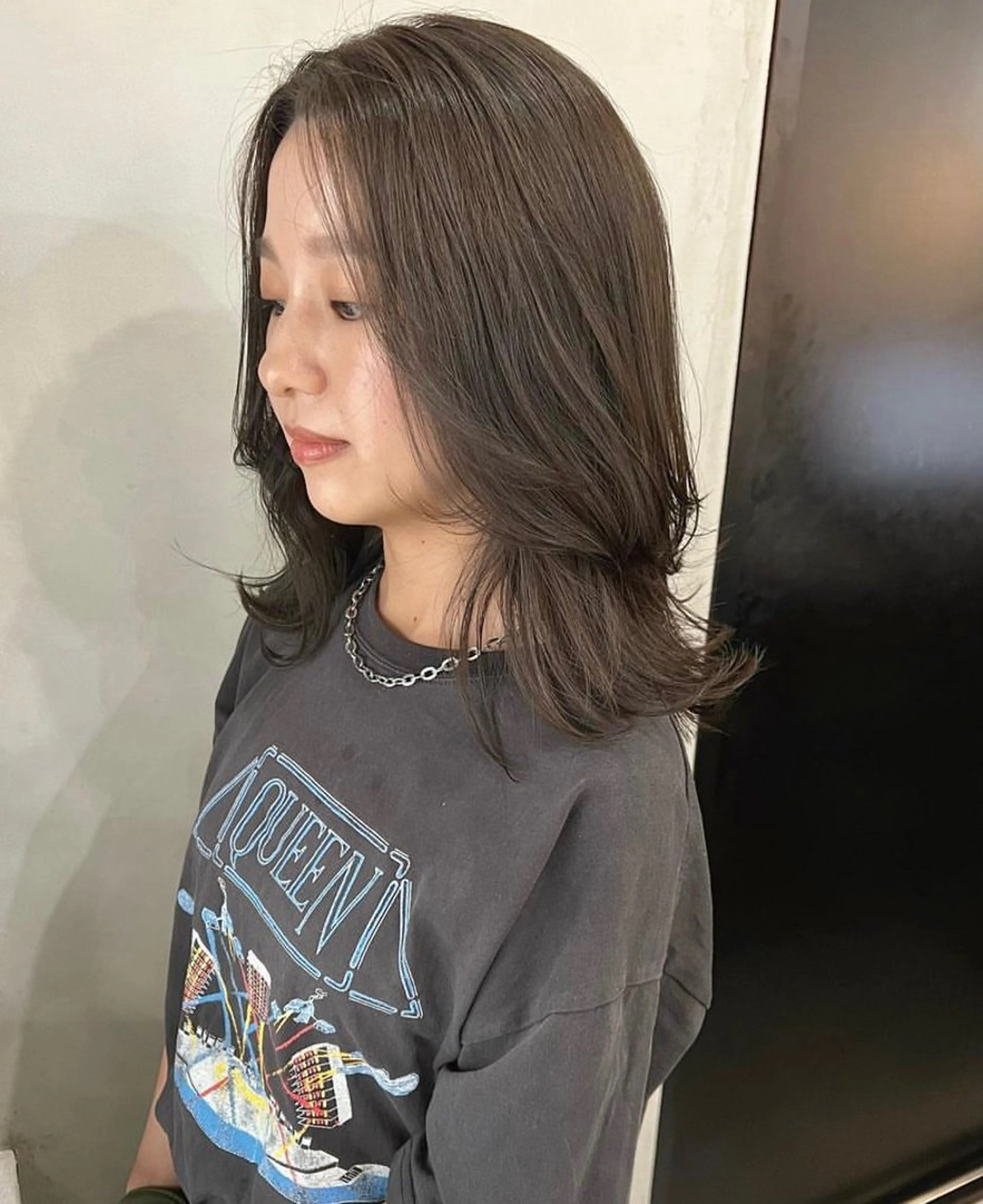 セミロング メンズカットモデル募 集中🩶manamiのヘアスタイル