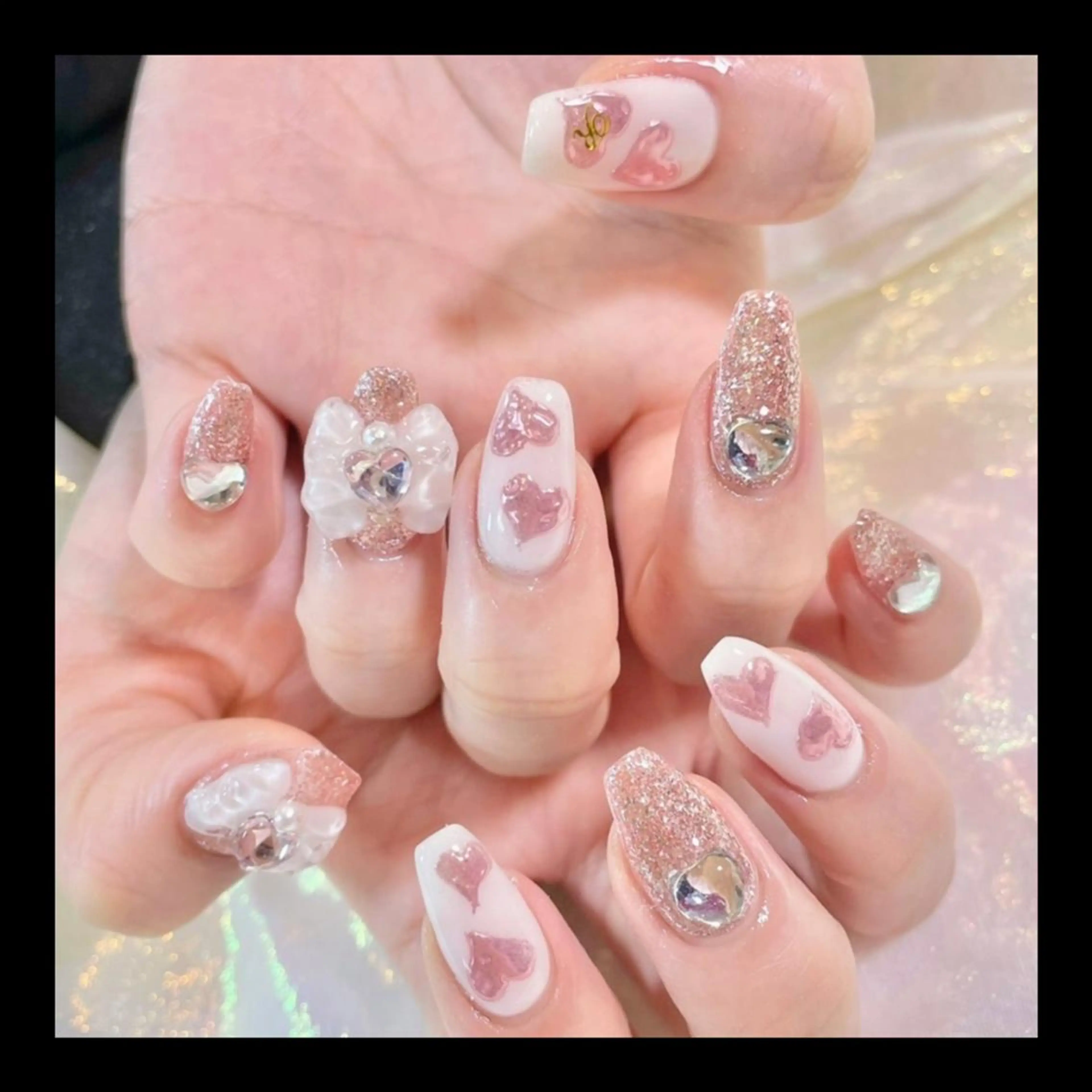 ネイル ハンドネイル 心斎橋ワンホンネイル ☆Menail☆のネイルデザイン