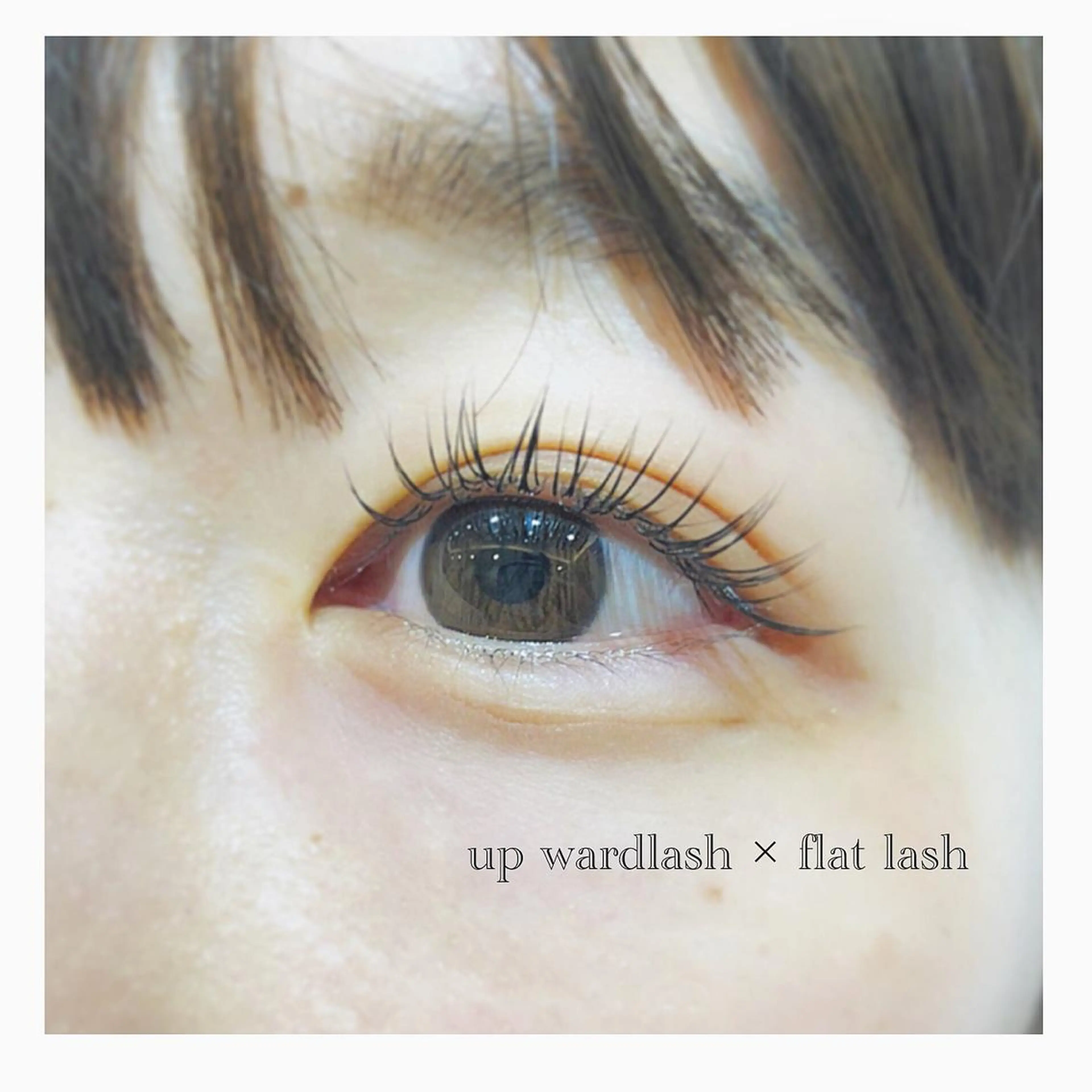 マツエク・マツパ Cカール フラットラッシュ . mikuのマツエク・マツパデザイン