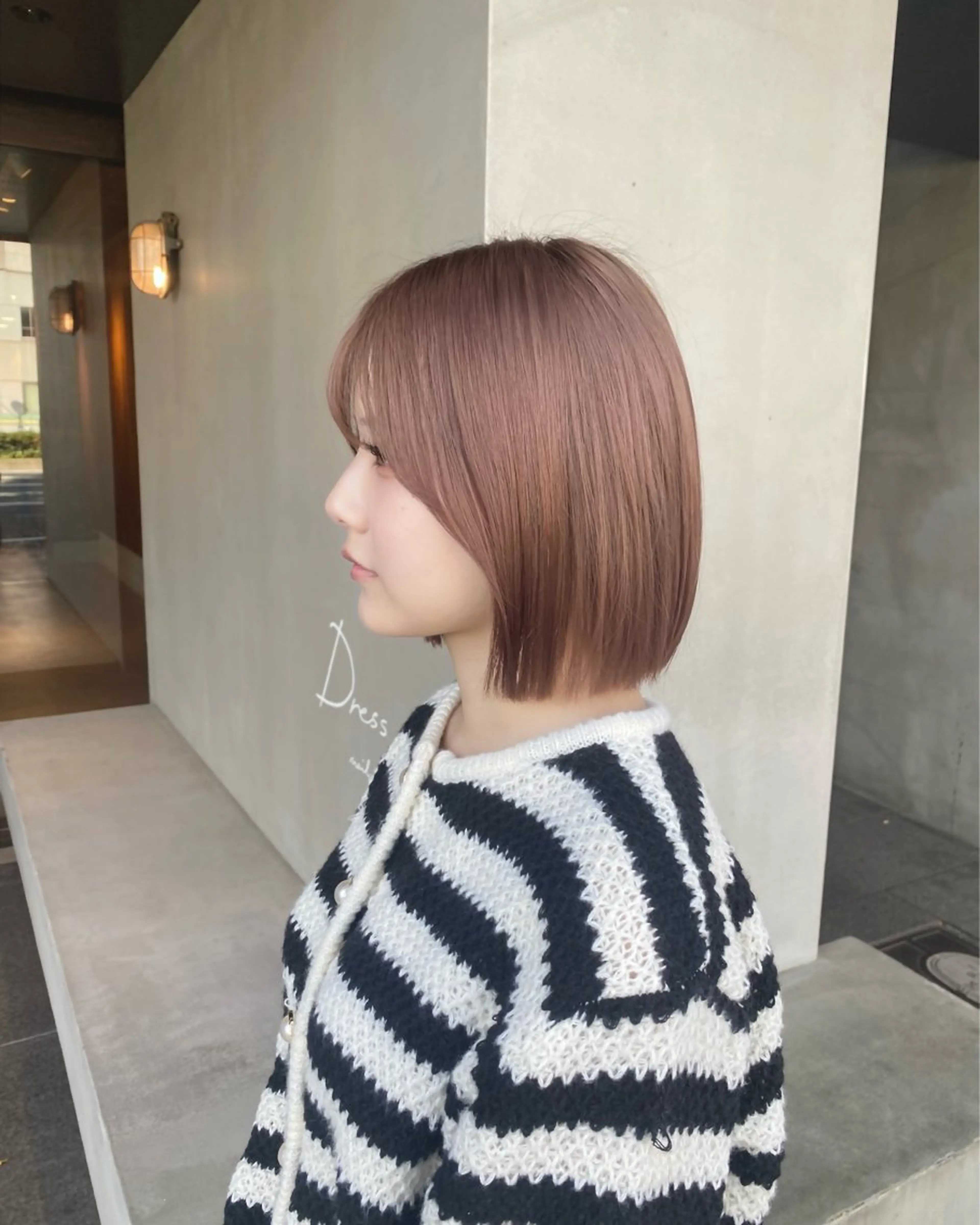 ショート カラー ヘアカラー トリートメント 韓国ヘア/ボブ ♡̴ kayaのヘアスタイル