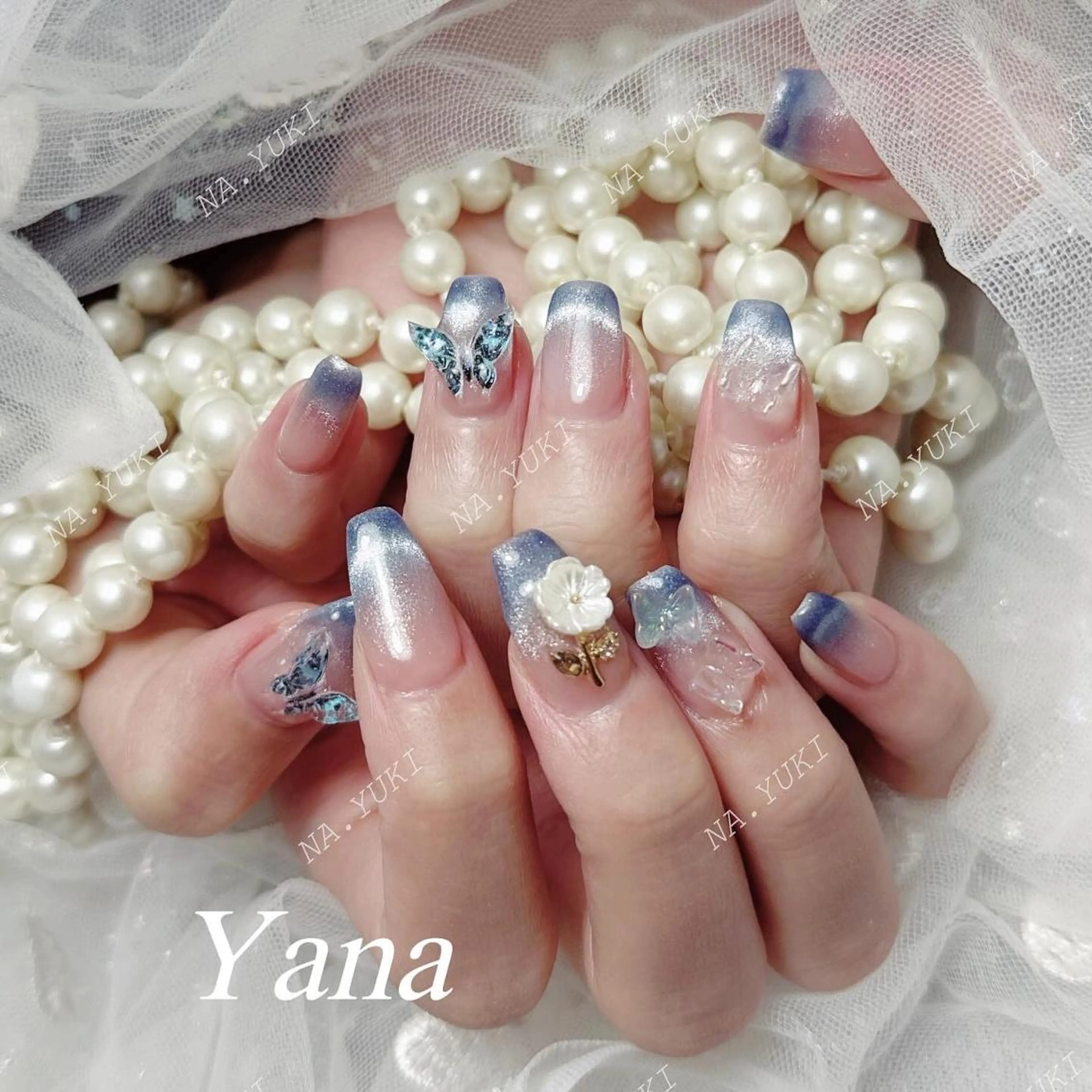ネイル 持ち込み ハンドネイル ハンドケア ナユキNA.YUKI 池袋店のネイルデザイン