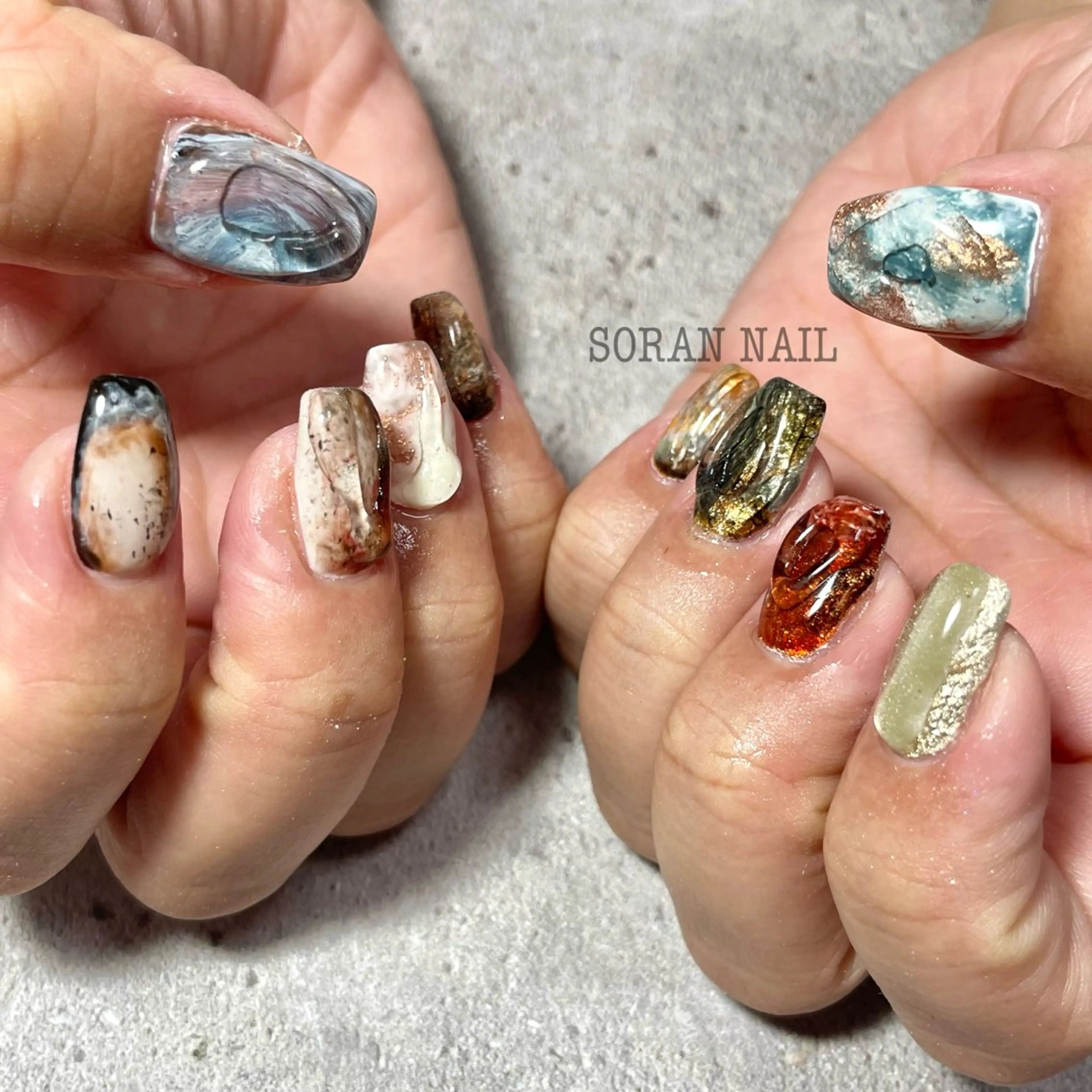 ネイル ハンドネイル soran nailのネイルデザイン
