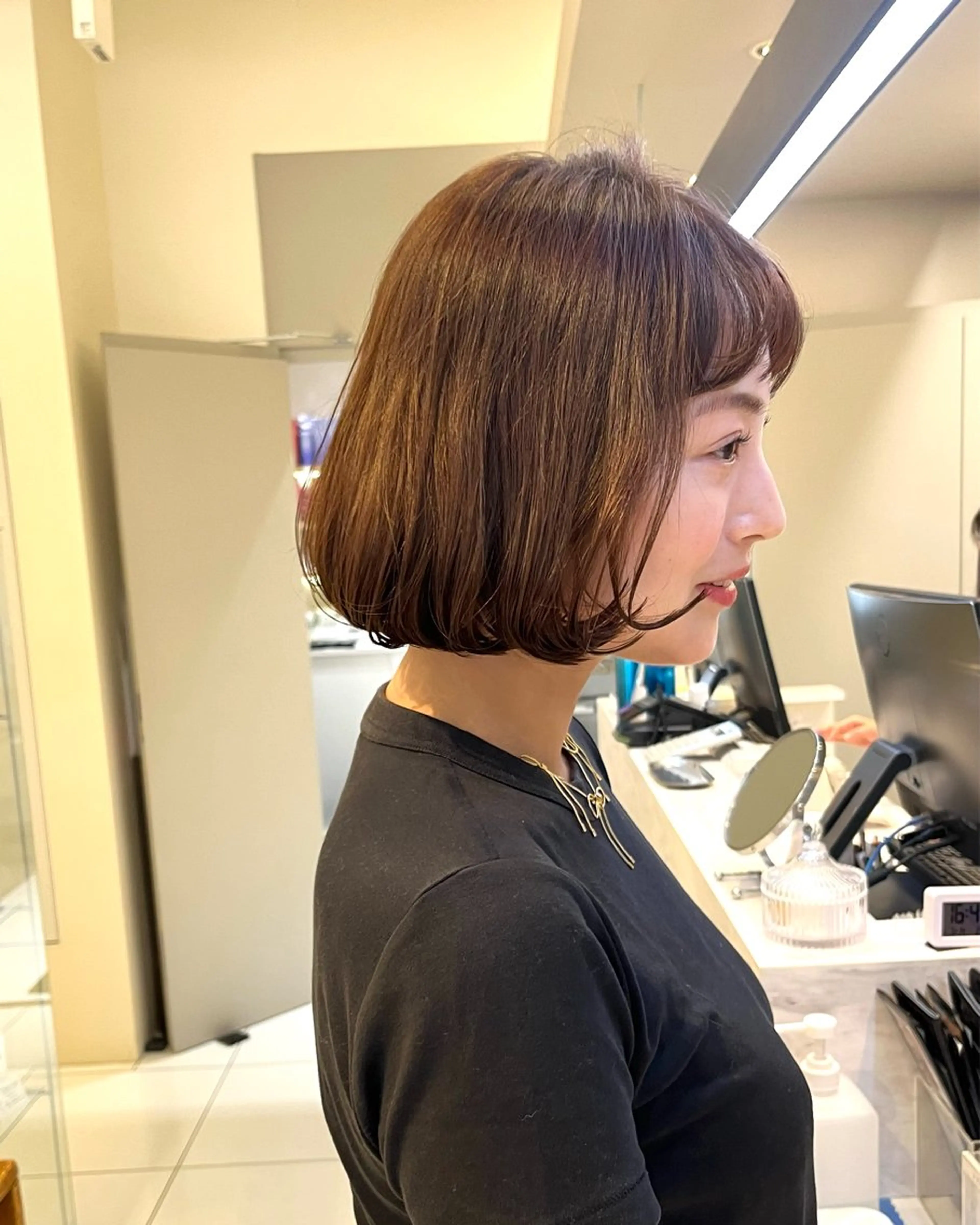 ミディアム カラー マツエクモデル募集中 /表参道/宇佐見綾花のマツエク・マツパデザイン