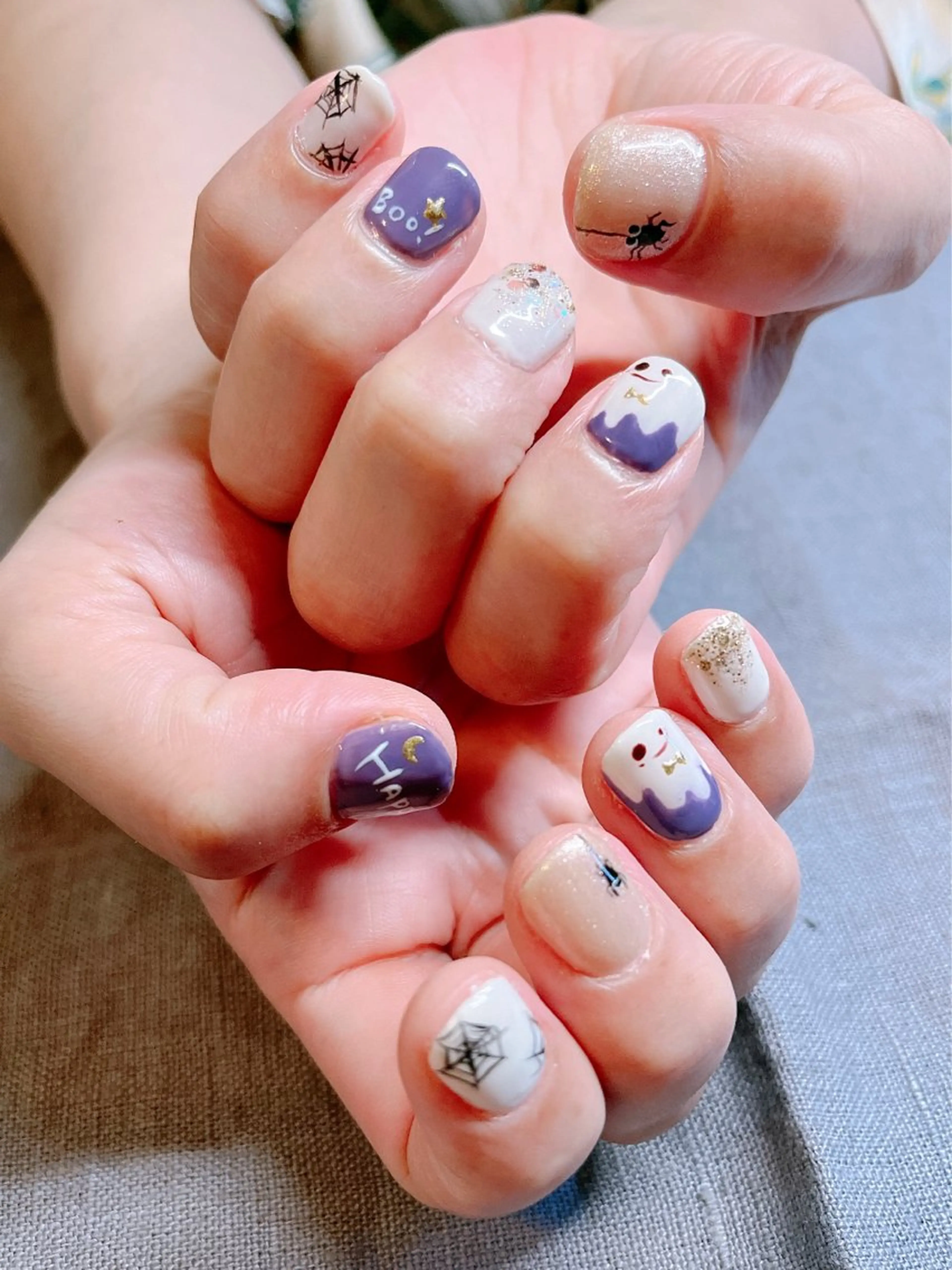 ネイル 持ち込み ハンドネイル atelier mofのネイルデザイン
