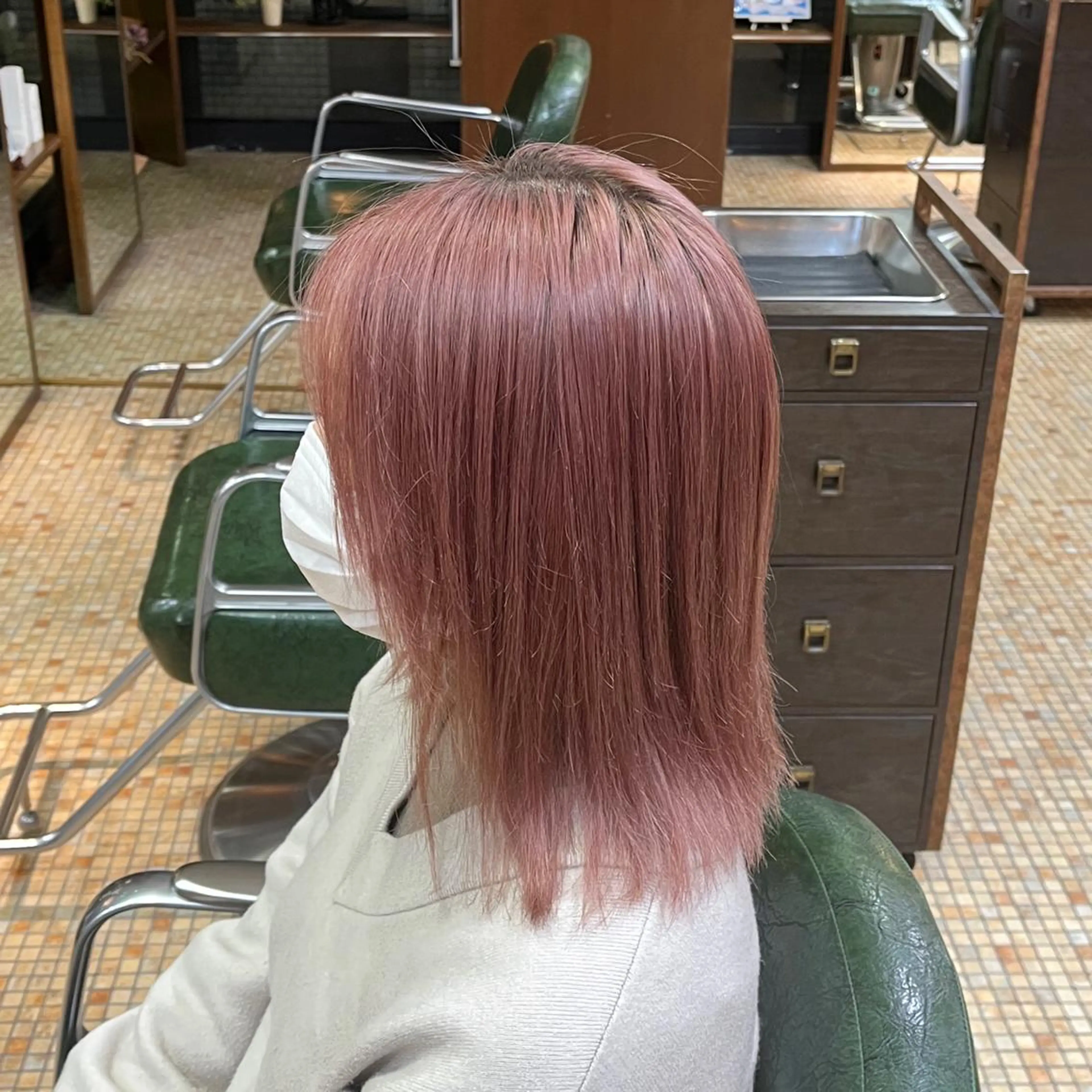 ミディアム カラー 髪質改善period.赤坂　美容室所属・✨髪質改善✨ period.永松のヘアスタイル