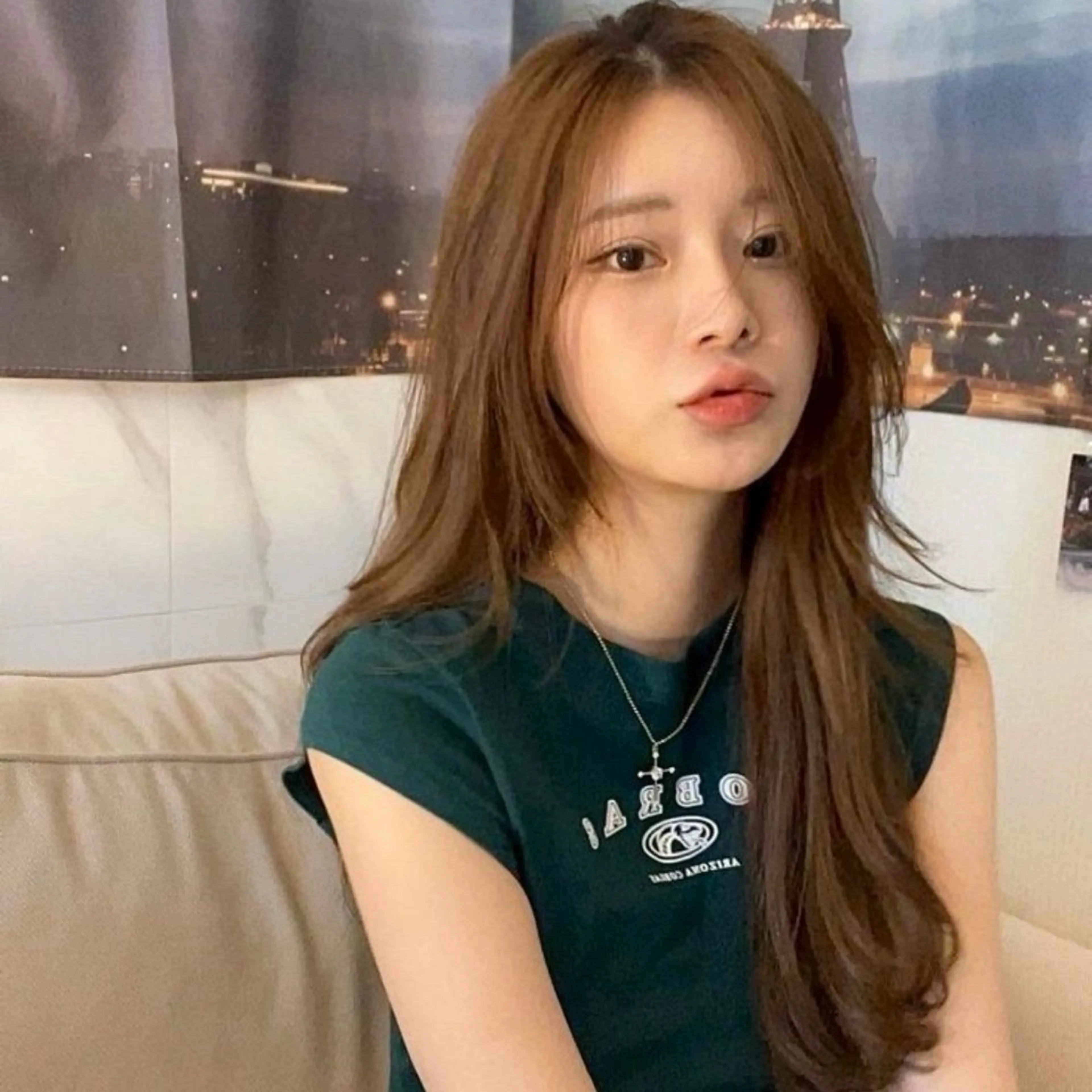 カラー ヘアカラー トリートメント ヘアセット 🤍ベージュ/透明感 韓国ヘア/まりん🤍のヘアスタイル