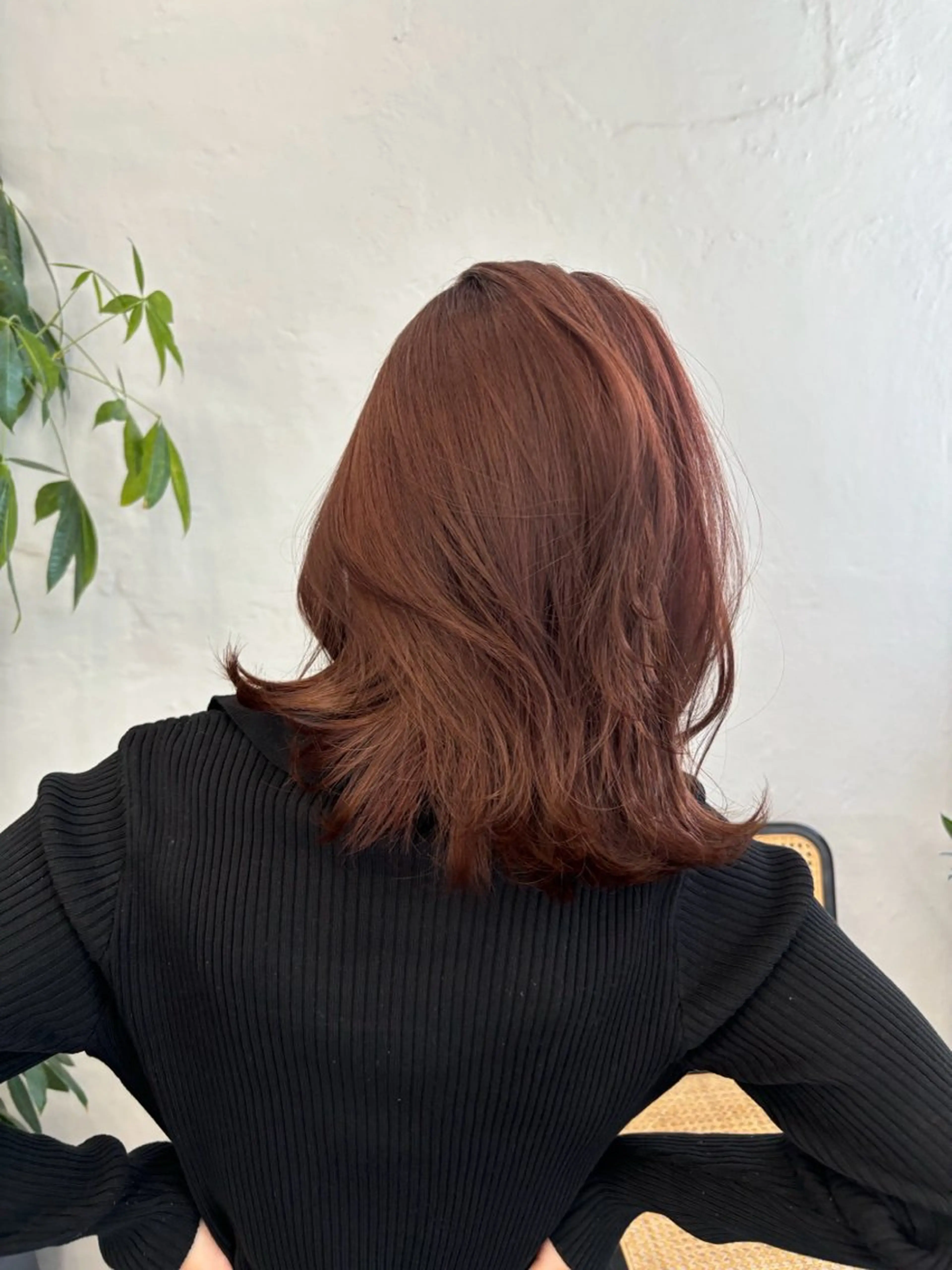 カラー ベージュカラー オレンジ オレンジベージュ Aya /うる艶カラーのヘアスタイル