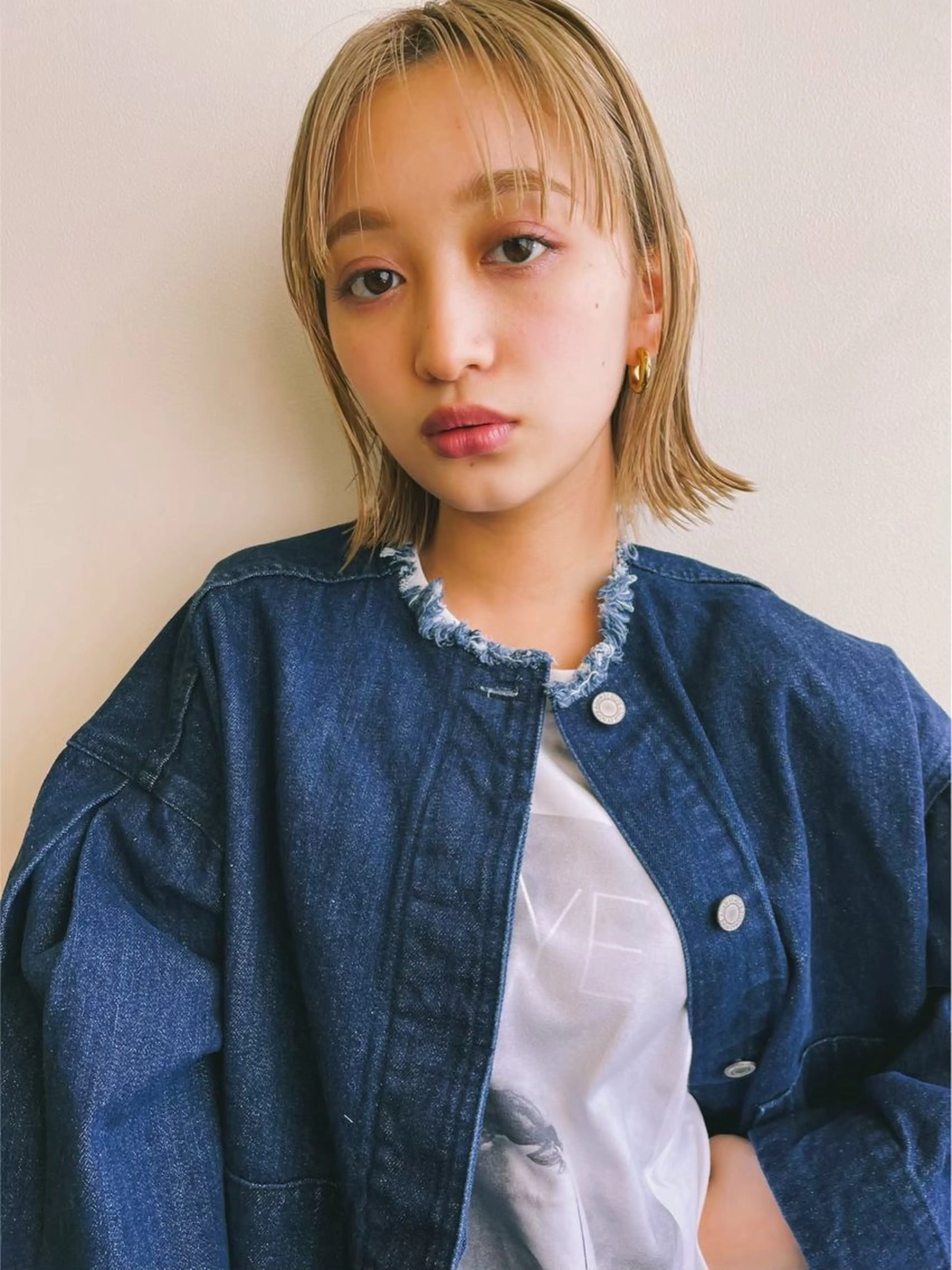 ミディアム green ueno所属・ウチダ 🦖✨艶カラーのヘアスタイル