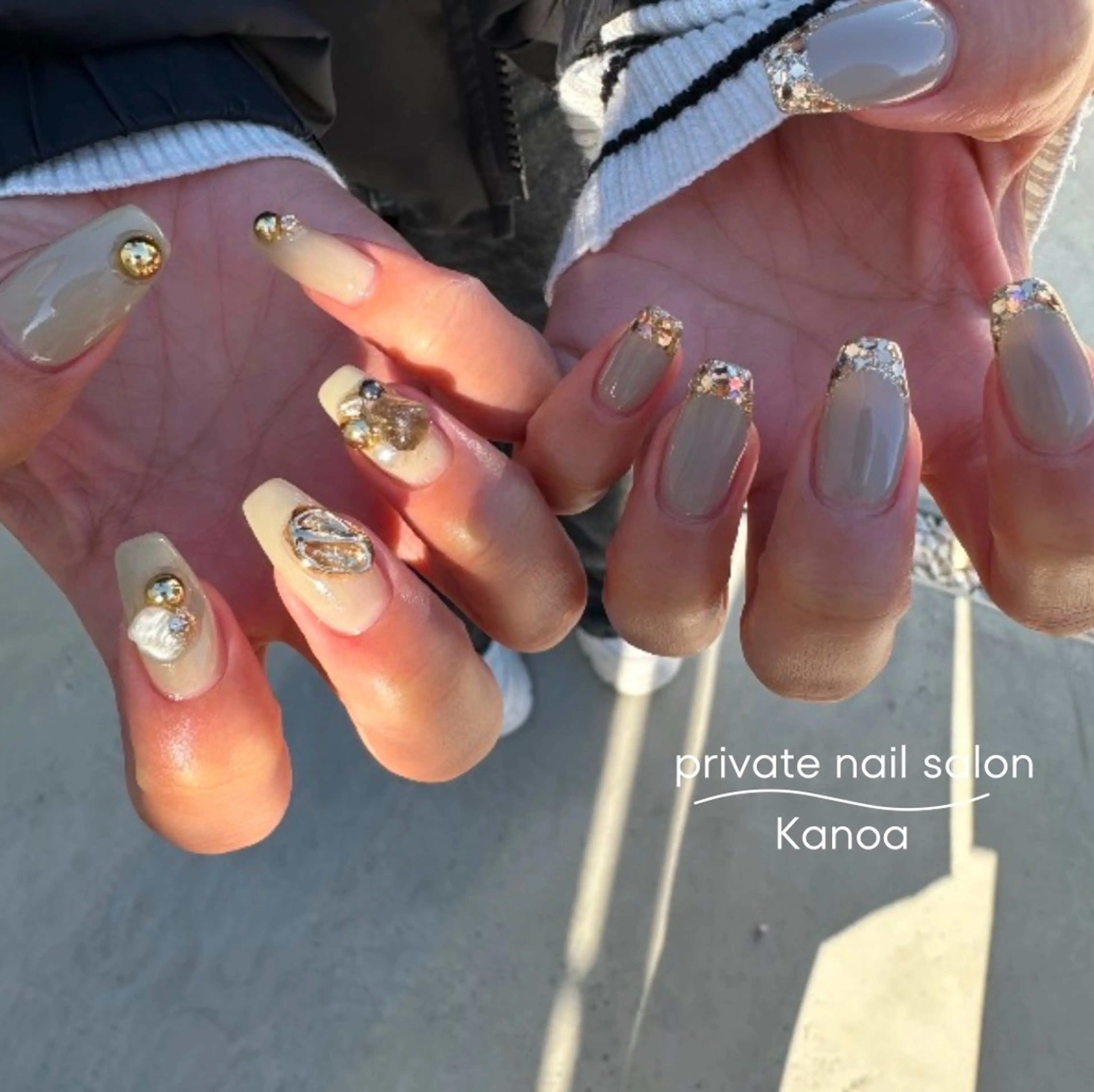 ネイル アートネイル ハンドネイル megu_ kanoanailのネイルデザイン
