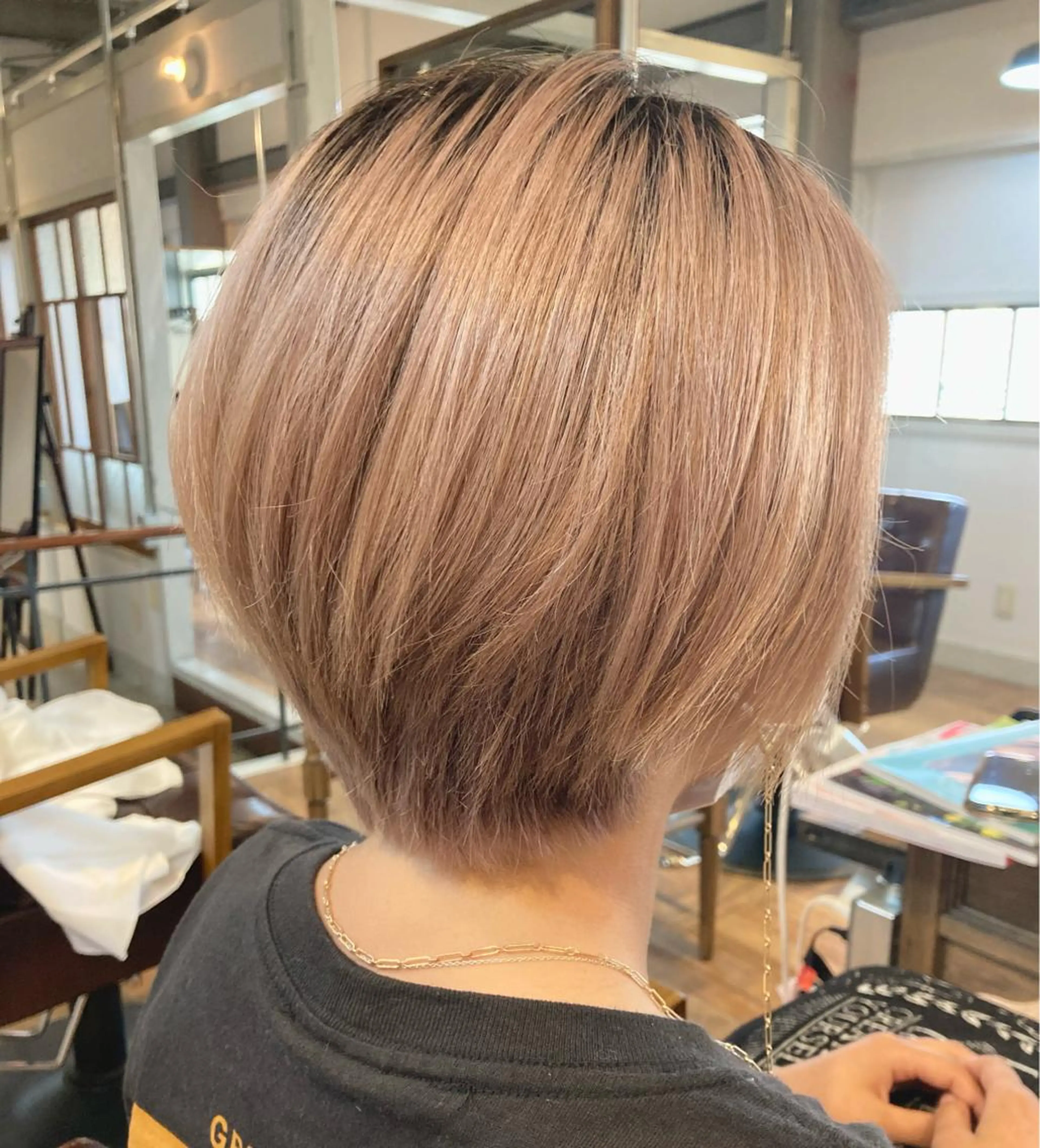 ショート タカツド ユウキのヘアスタイル