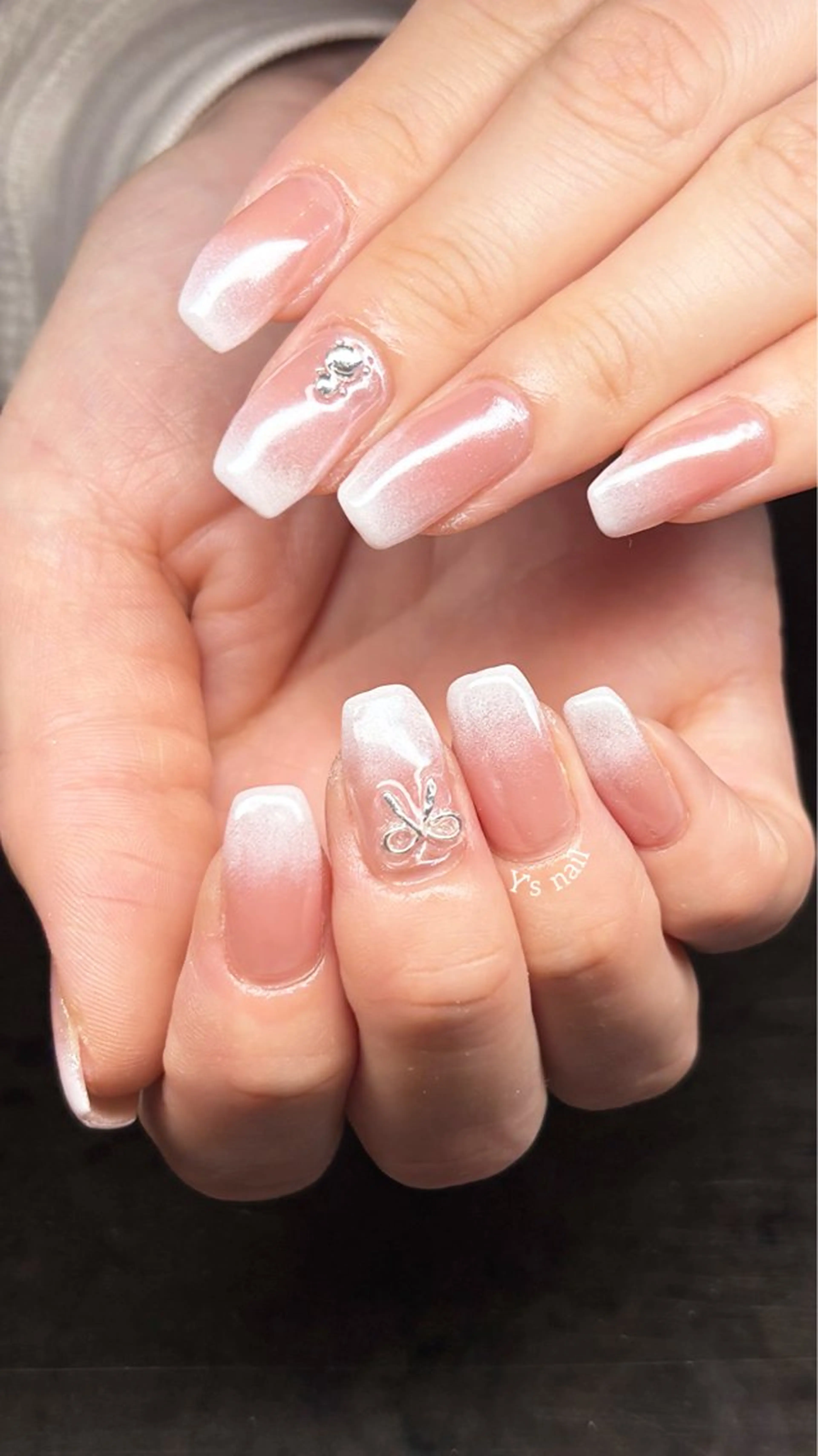 ネイル 韓国ネイル ワンホンネイル ハンドネイル 手書きが得意🖌️ Y’s  nailのネイルデザイン