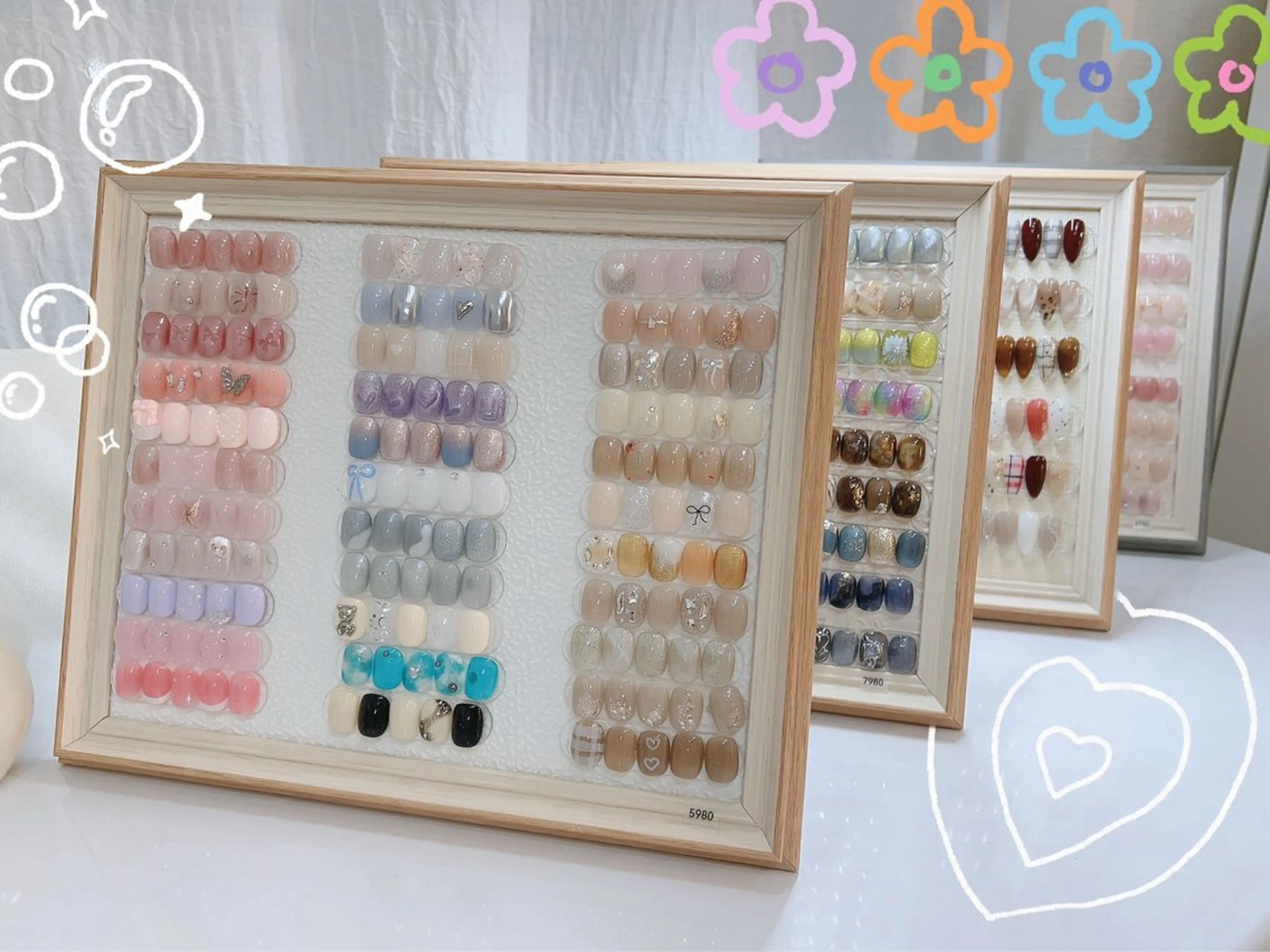 ネイル アートネイル グラデーション マグネットネイル ニュアンスネイル ストーンネイル L&Y Nail salonのネイルデザイン