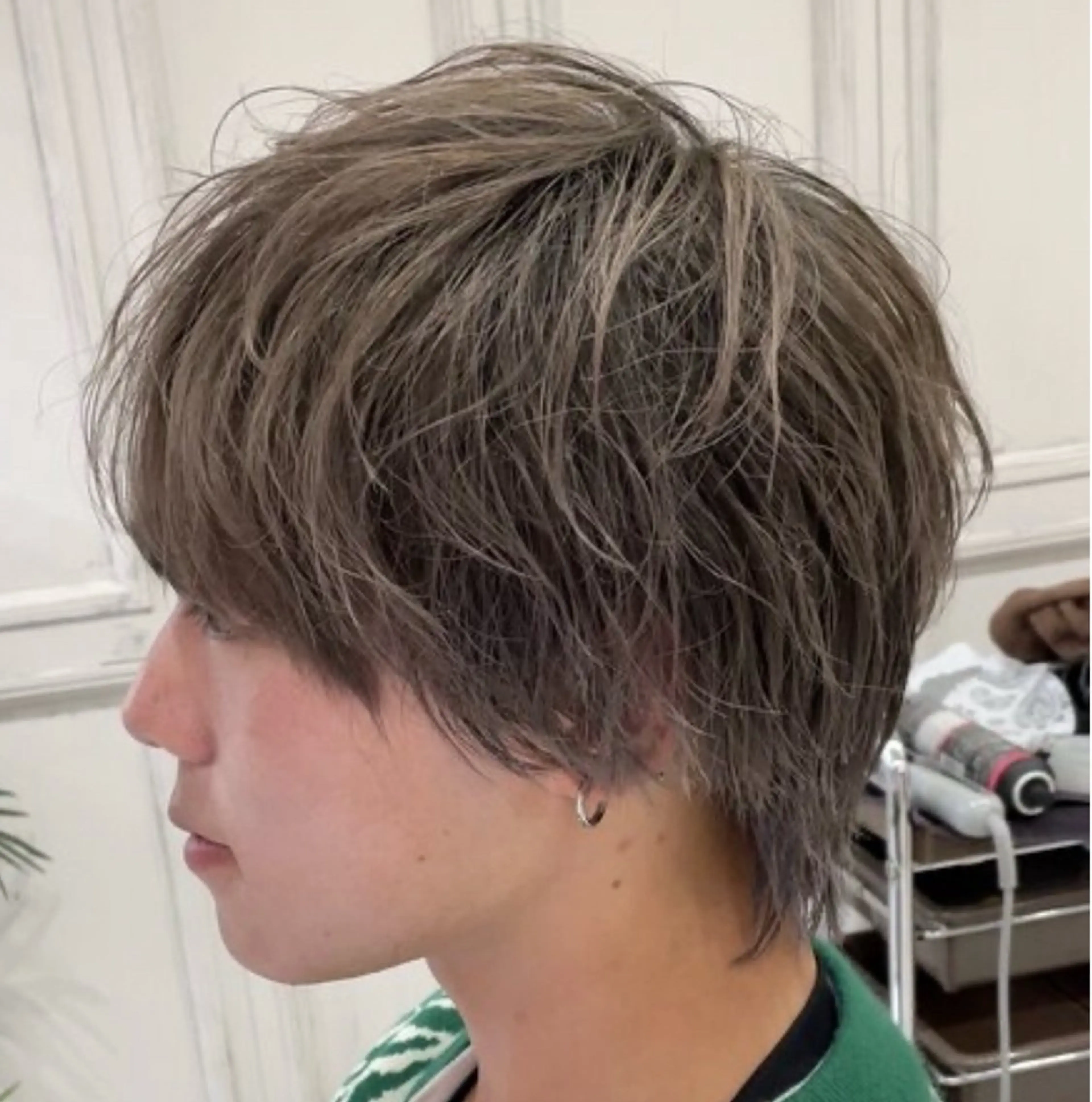 ショート メンズ カット トリートメント ヘアセット ✨メンズ特化✨ サーフカール🏄‍♂のヘアスタイル
