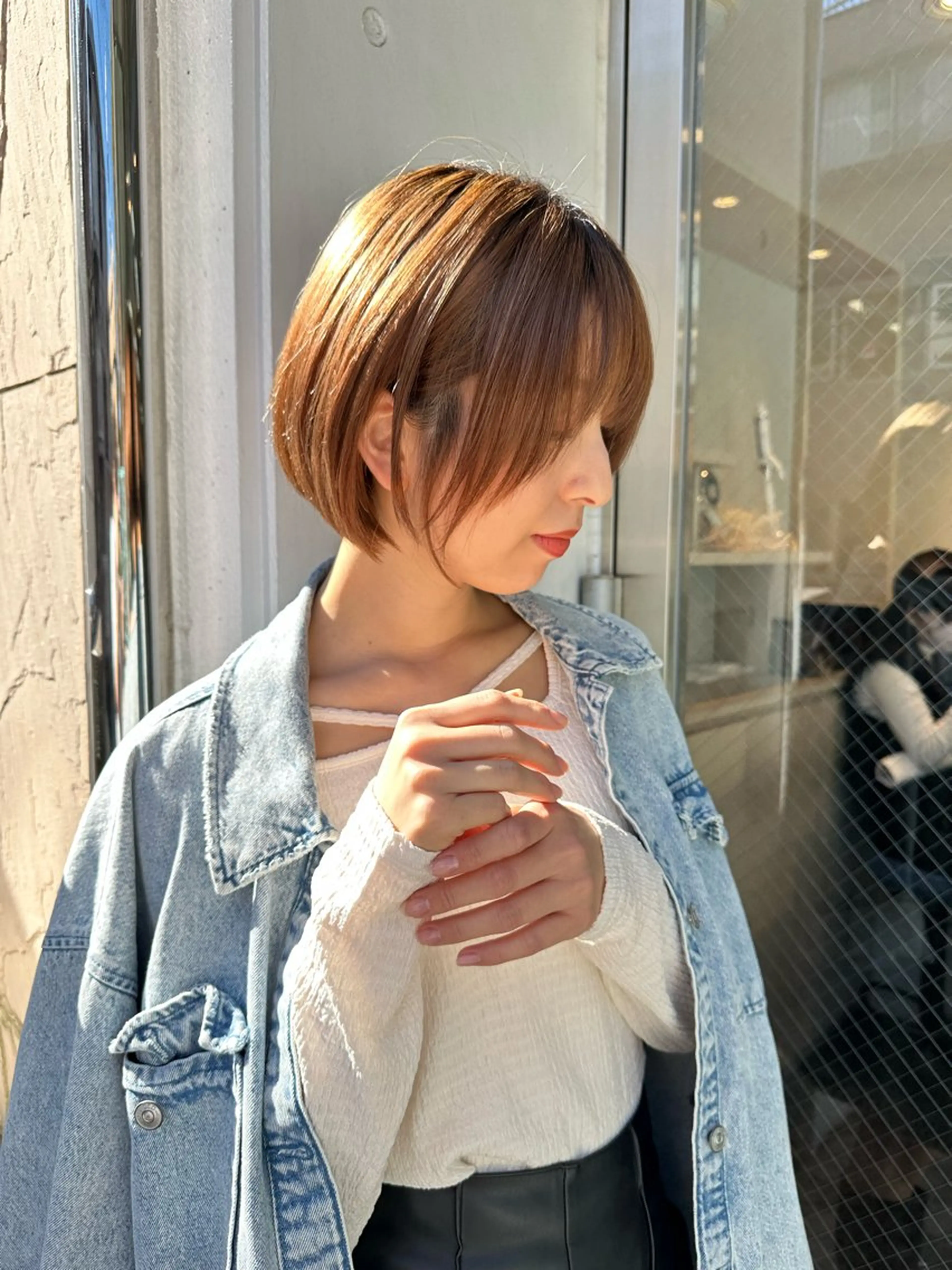 ショート カラー メンズ特化/パーマ 縮毛矯正/AYAのヘアスタイル