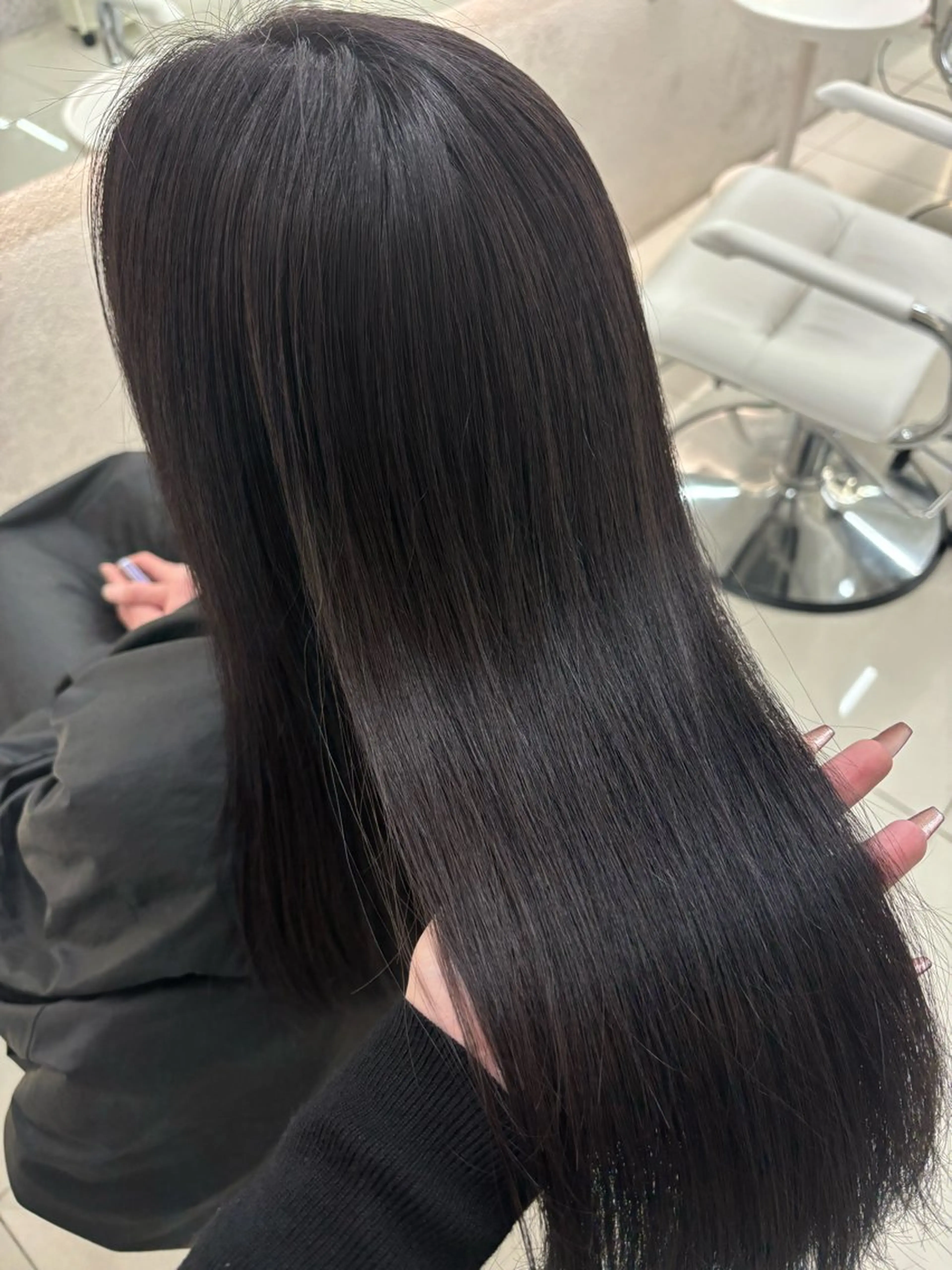 ロング カラー ヘアカラー GAGA Hinaのヘアスタイル