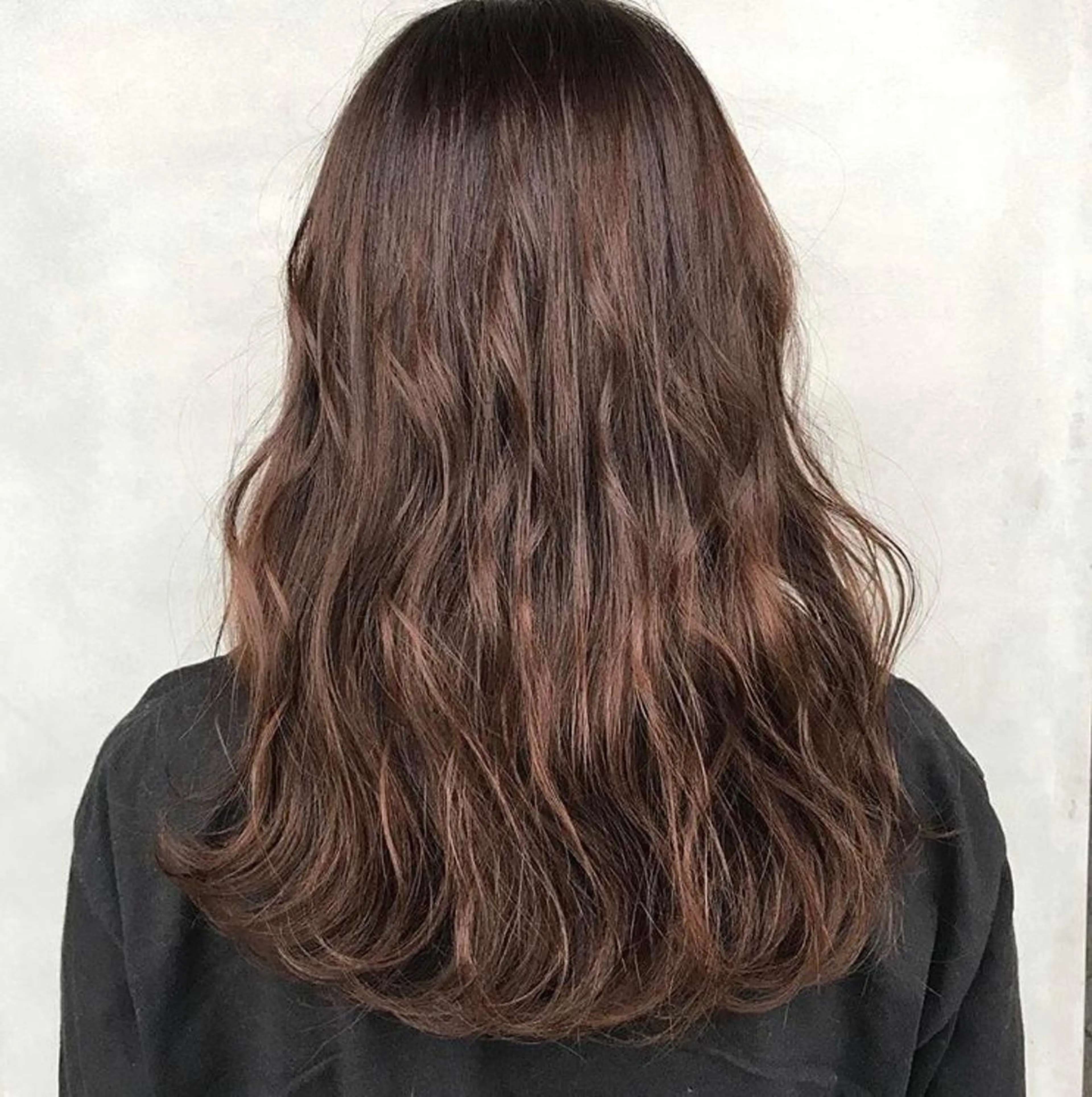 全体うる艶ヘアカラー🏳️🌈&泡とミルクタイプの3ステップ内部補修型トリートメント付き💗の写真