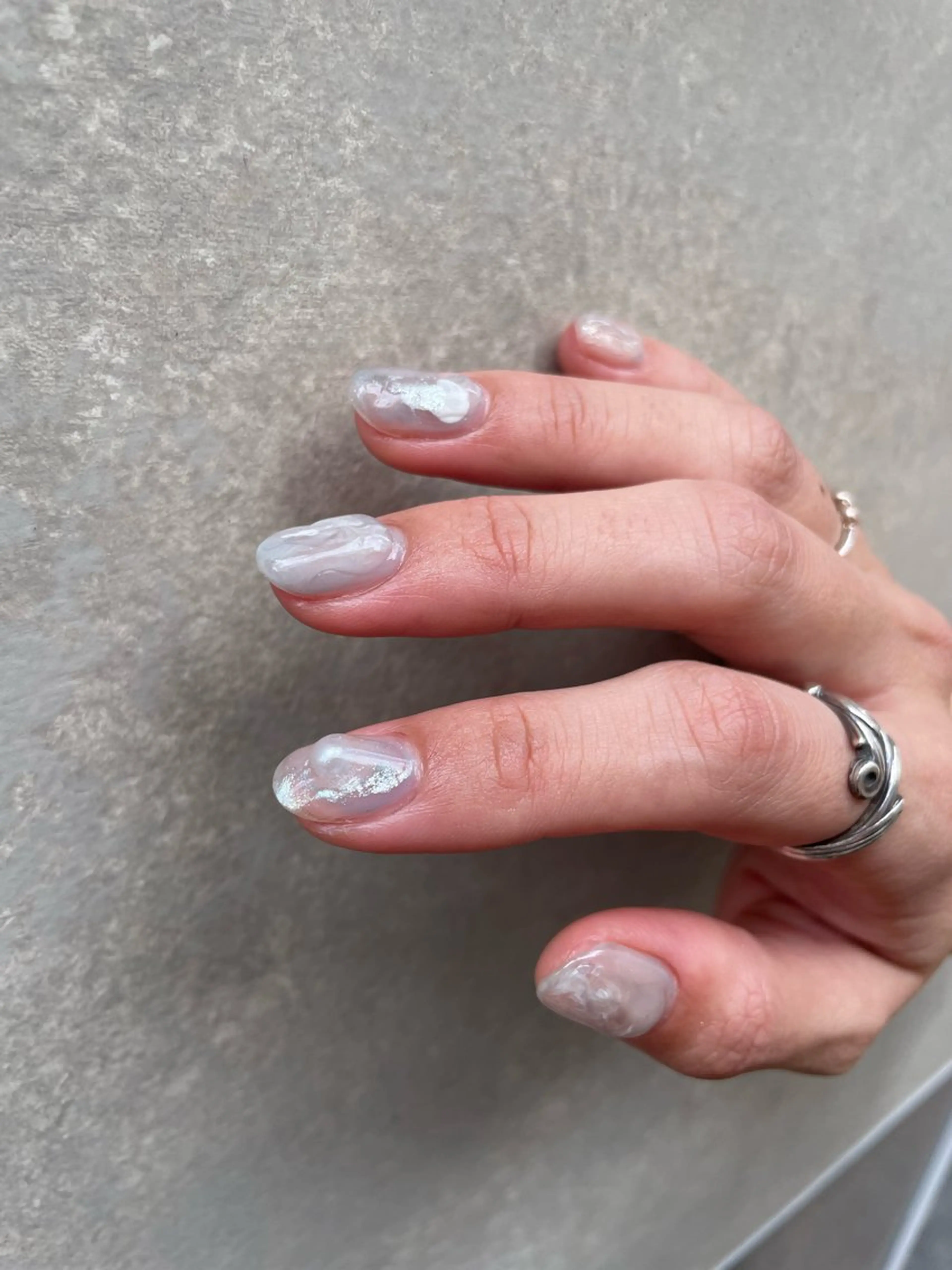 ネイル ハンドネイル 【淡色color/ nail】maikoのネイルデザイン