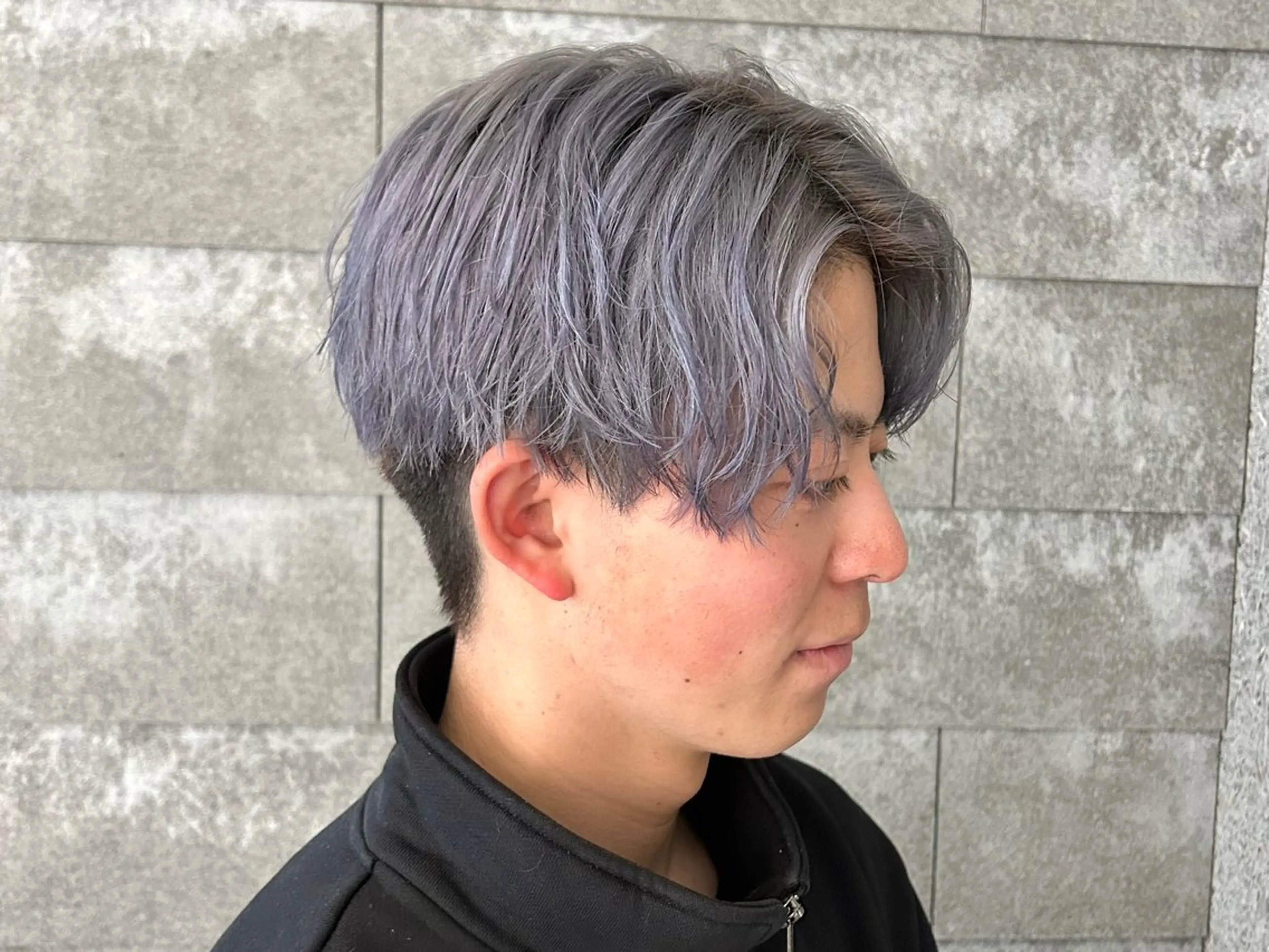 ショート カラー メンズ ダブルカラー カット ヘアカラー Niau茂呂店所属・木村 明日美のヘアスタイル