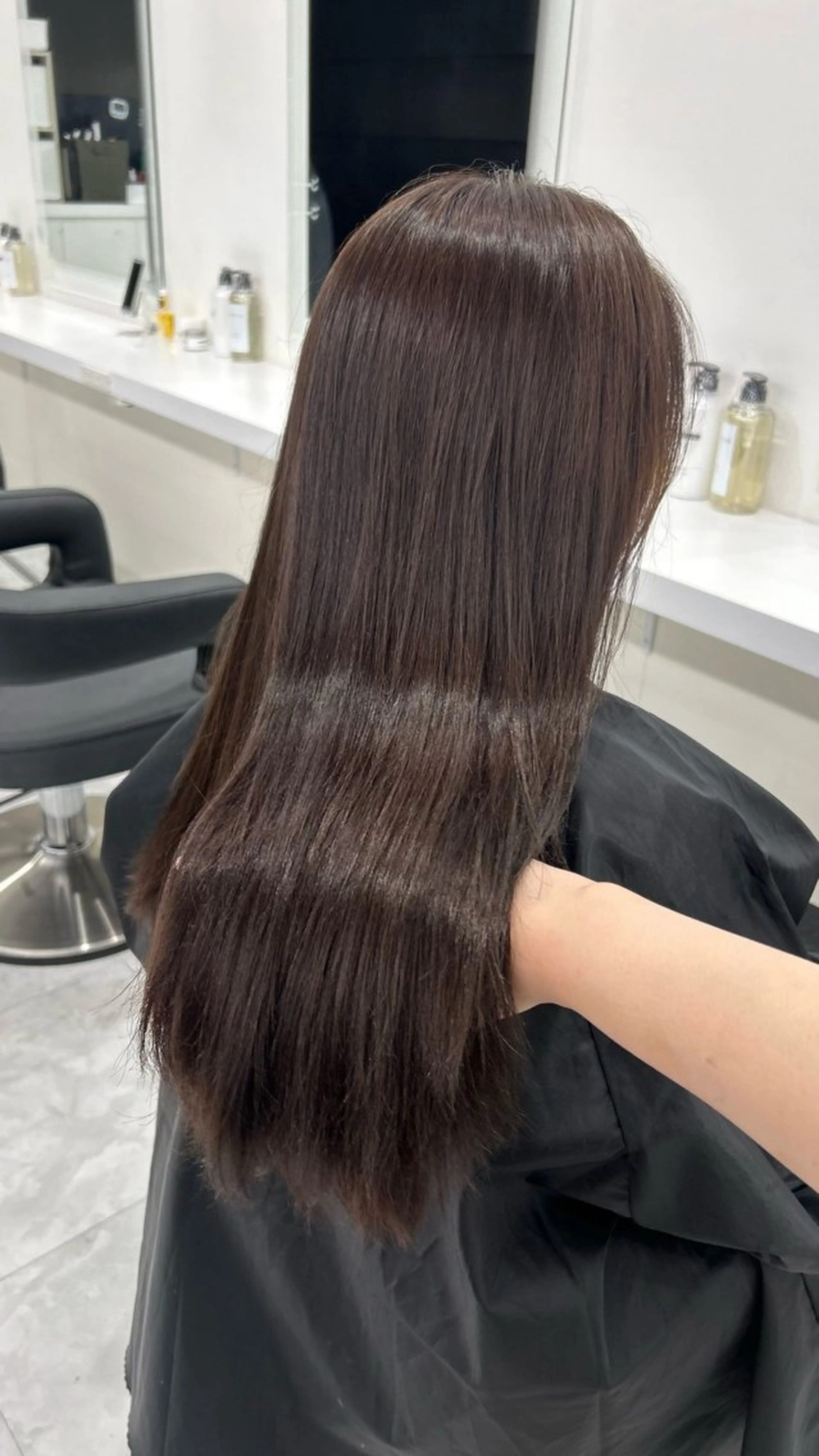 ロング カラー パーマ ヘアアレンジ メンズ キッズ ヘアカラー トリートメント 🩶盛れ✖️韓国ヘア 🩶Himari🎀のヘアスタイル
