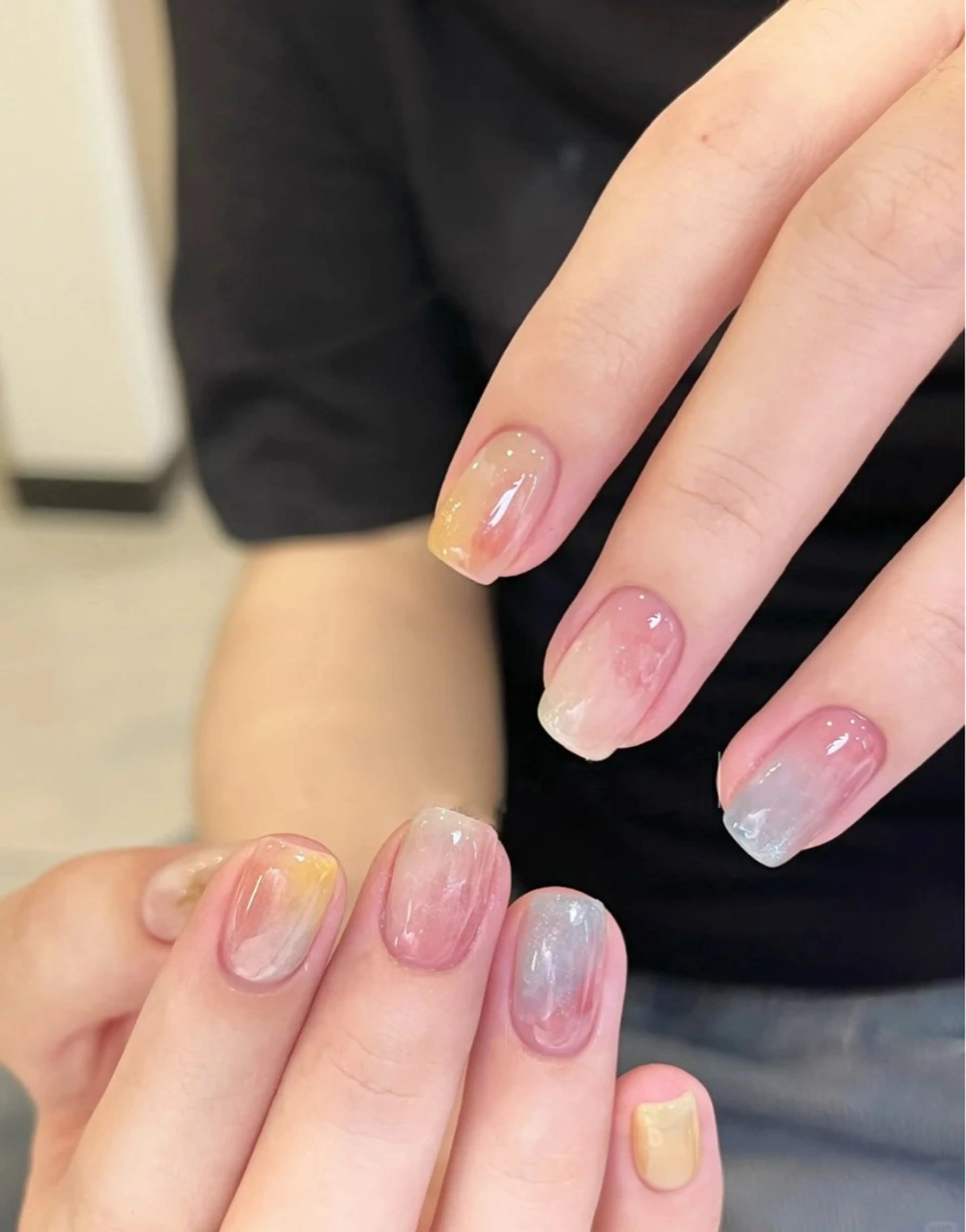JRネイリスト　本甲 ニュアンス　オフなしの写真