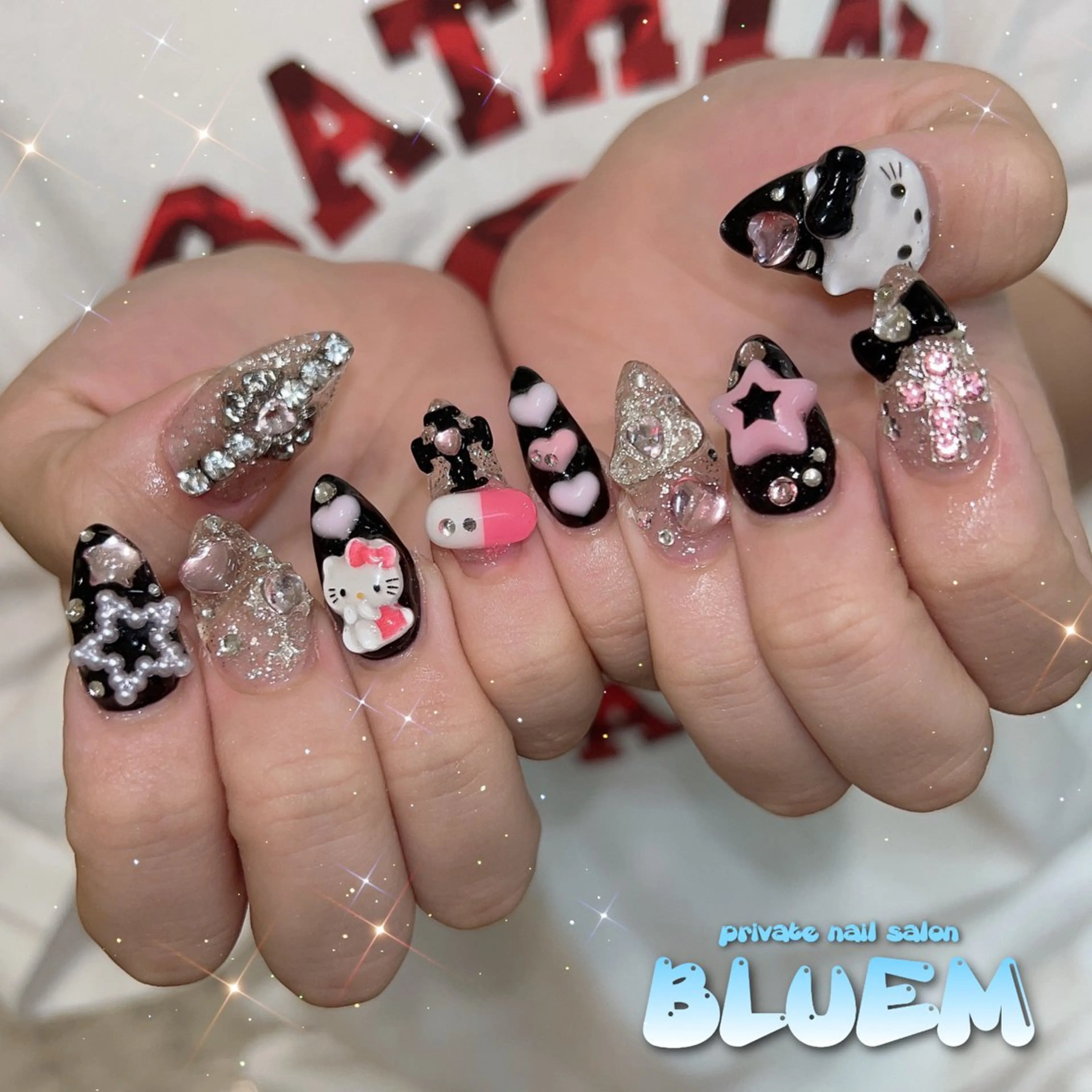 ネイル ハンドネイル BLUEM なな🐶のネイルデザイン