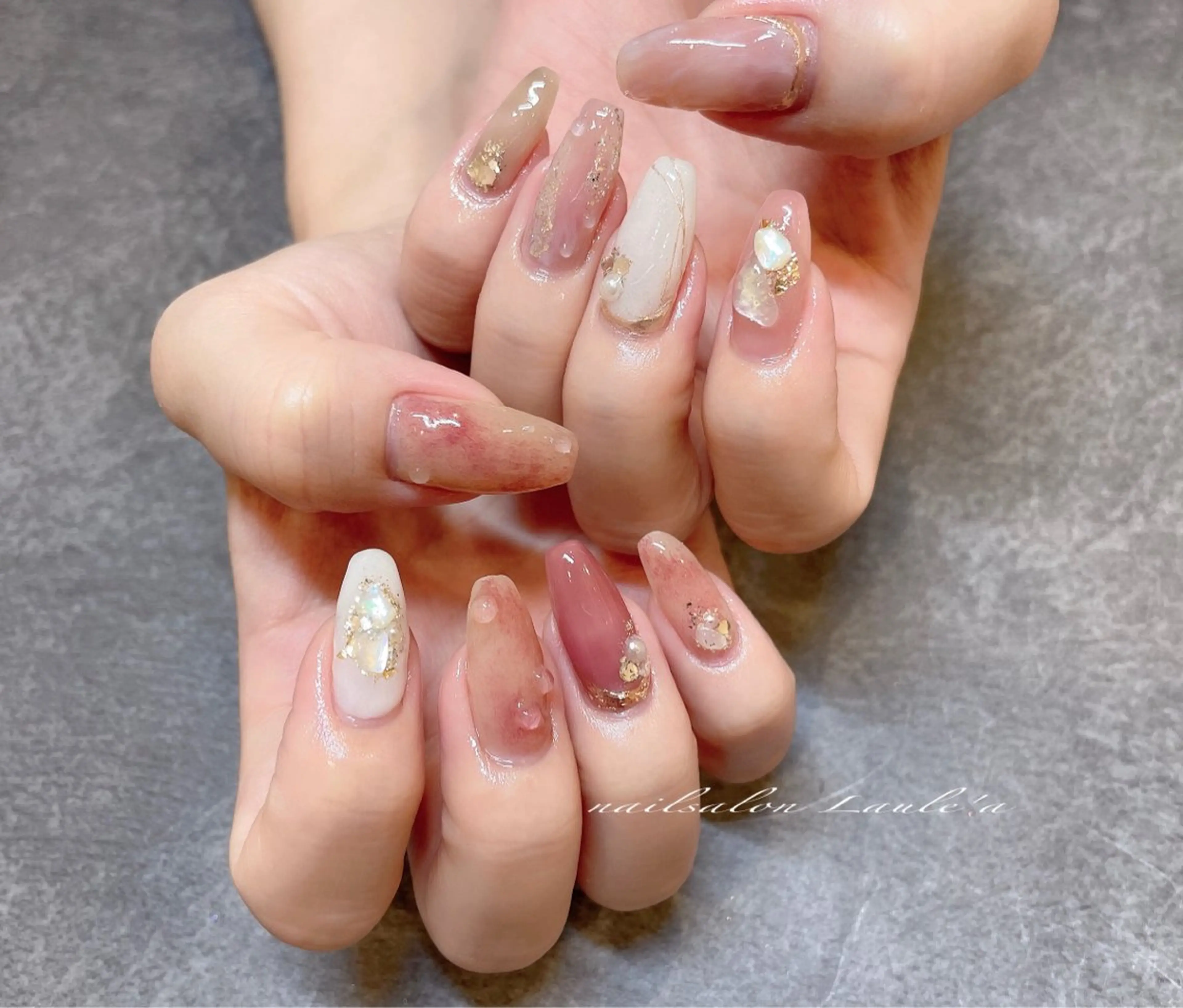 ネイル ハンドネイル nailsalon Laule'aのネイルデザイン