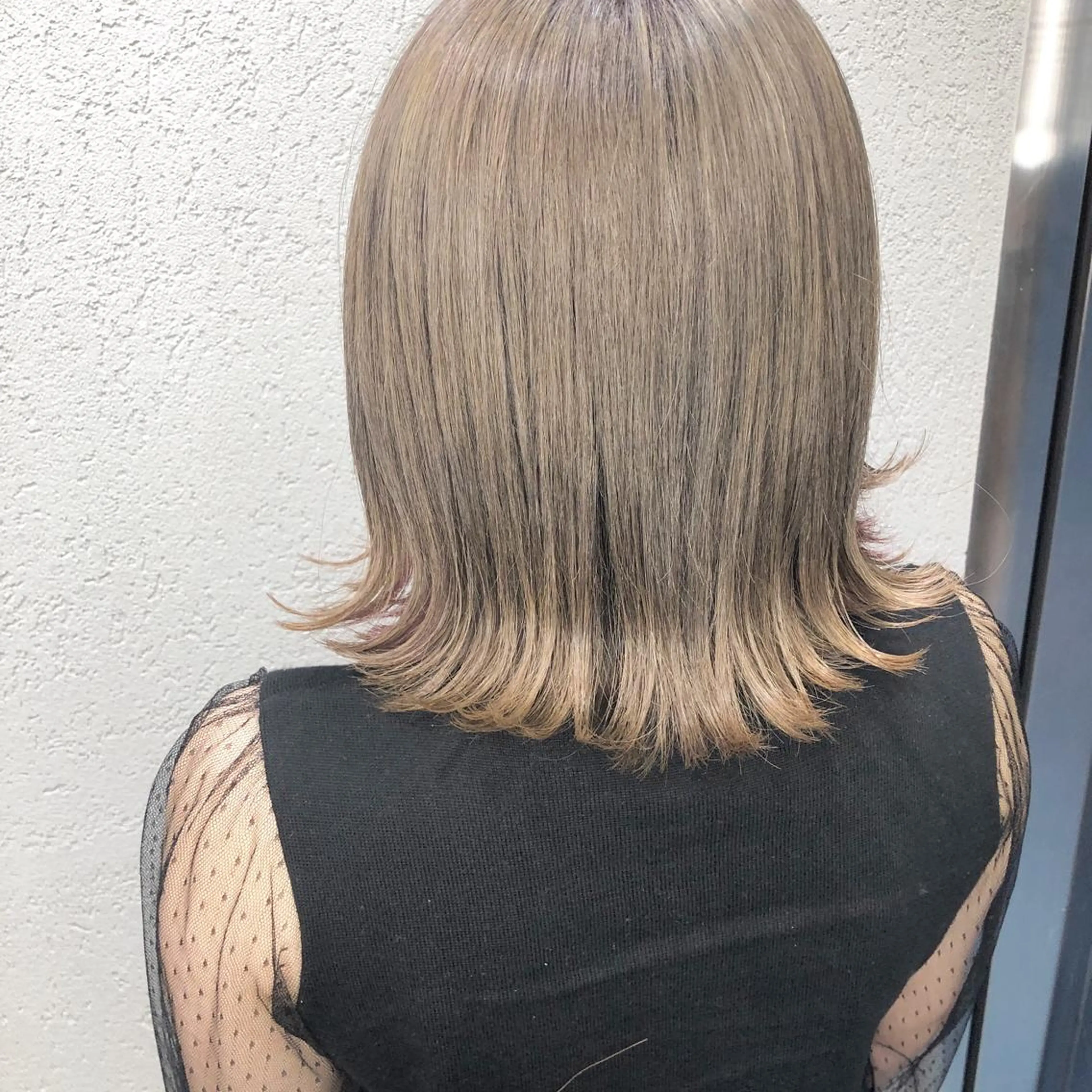 ミディアム トリートメント a .のヘアスタイル