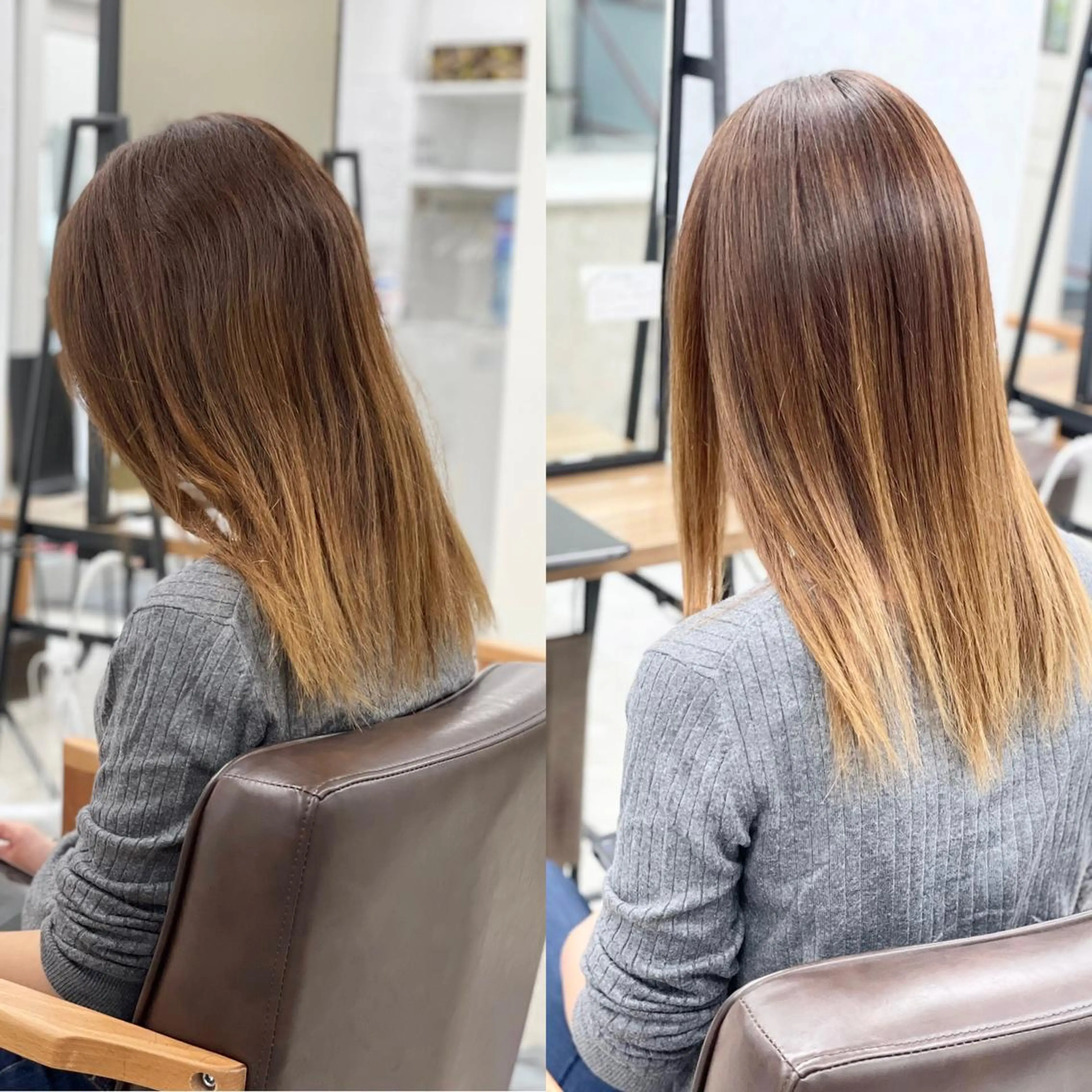 セミロング カラー 相武台ショート特化 💐川崎希💐のヘアスタイル