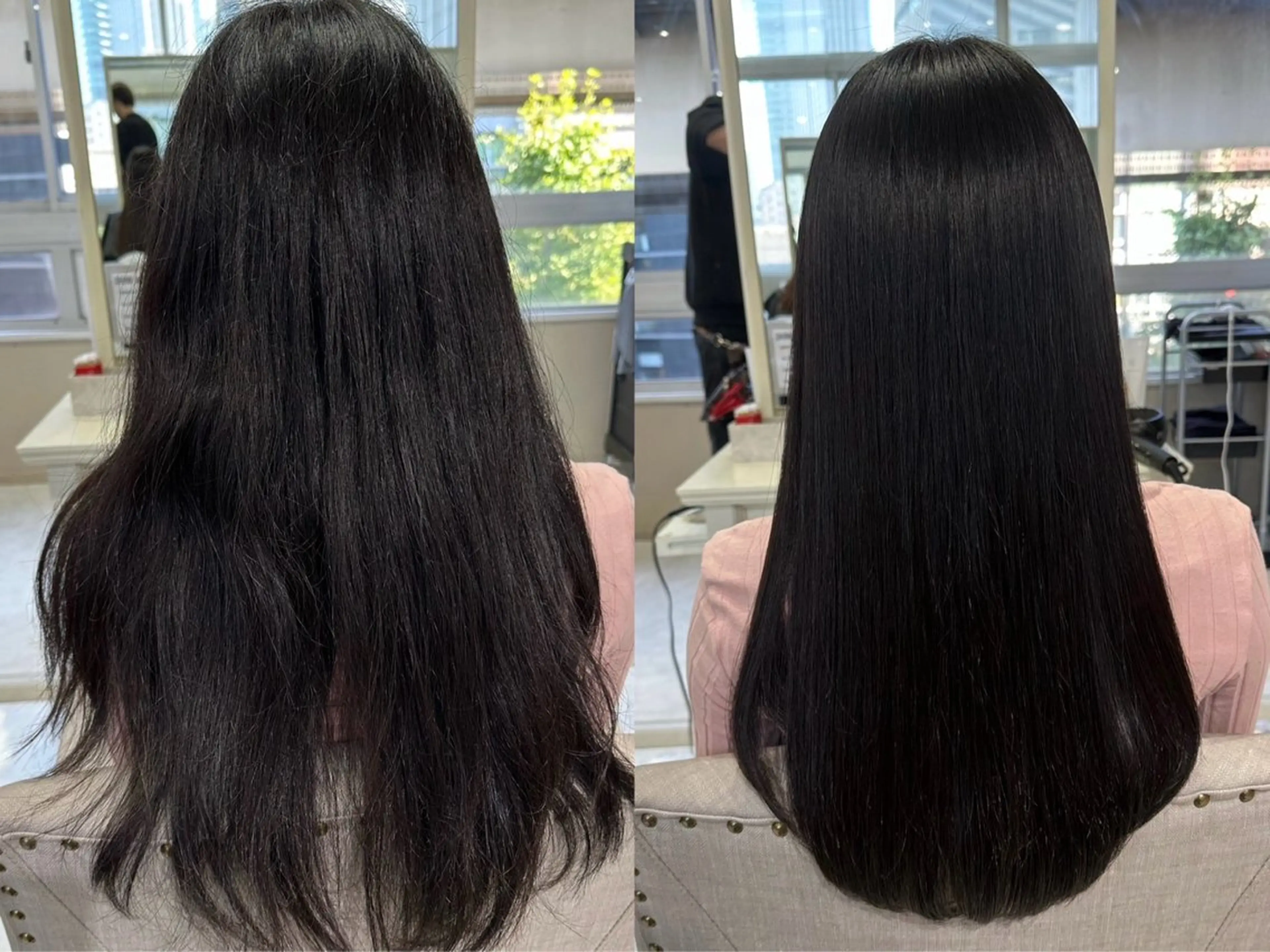 ロング 髪質改善×縮毛矯正 Core梅田　片山のヘアスタイル