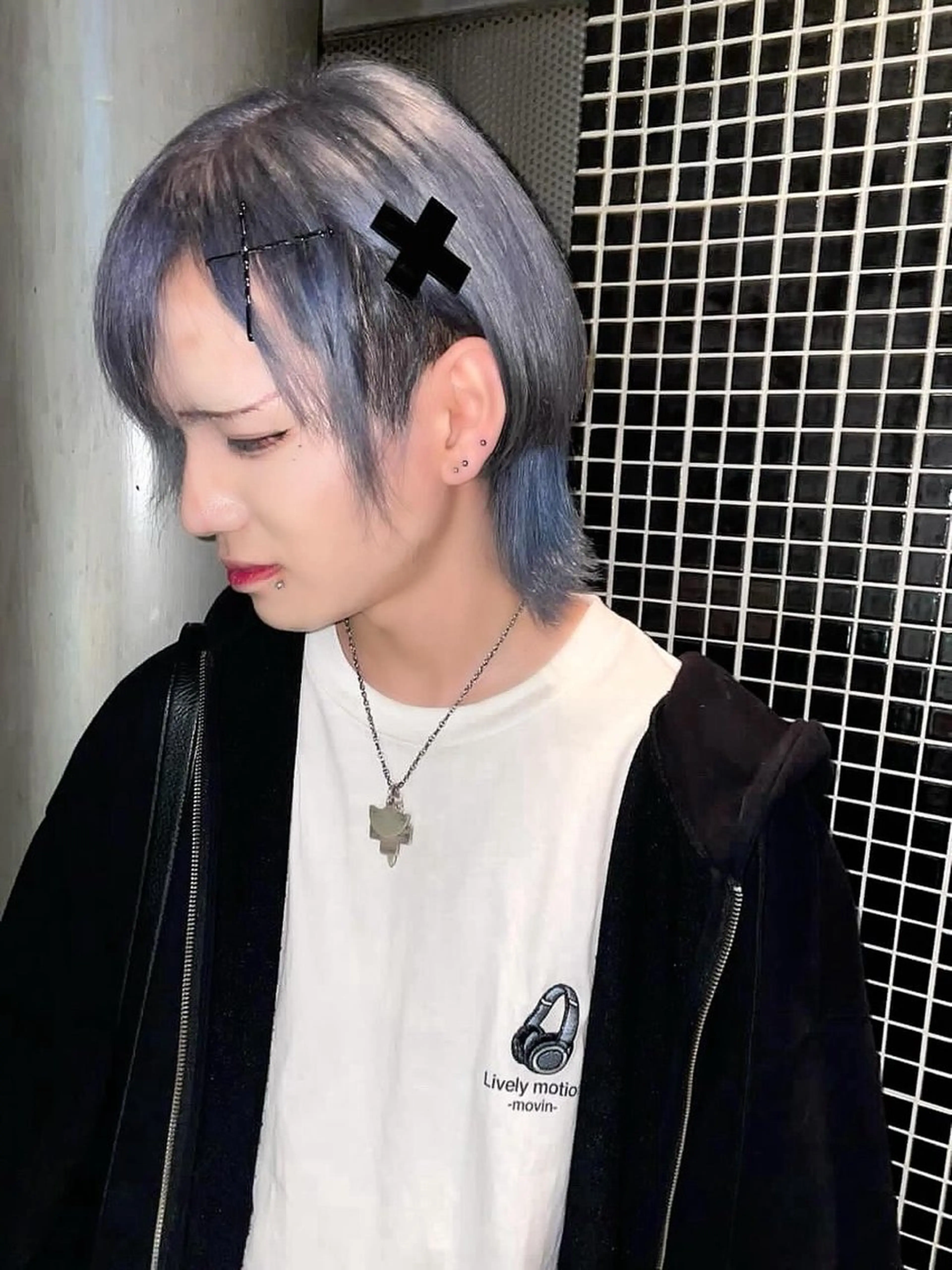 メンズ 🍭ハイトーン/ レイヤーカット🦄のヘアスタイル