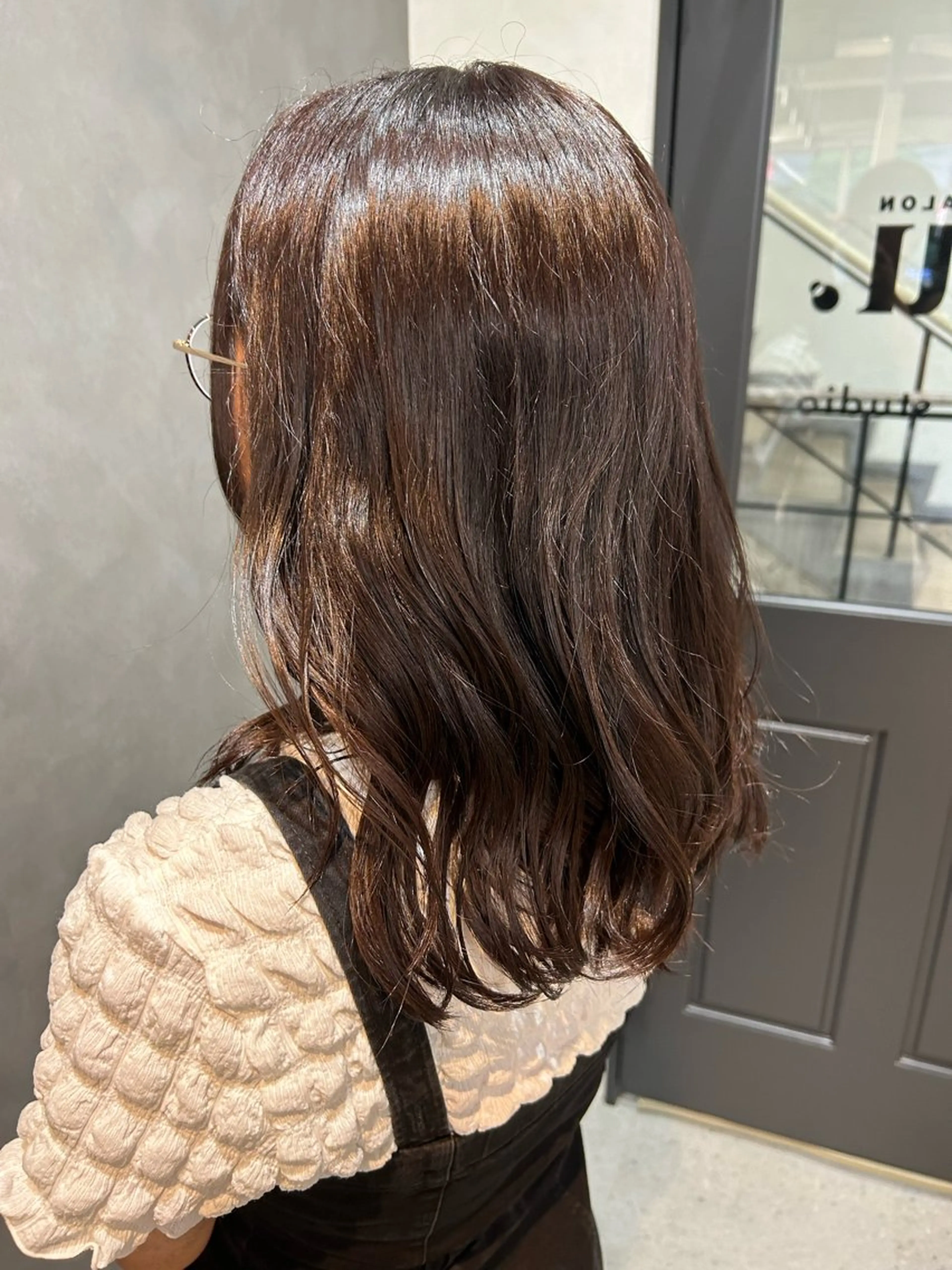 ロング カラー 寺島 樹也のヘアスタイル