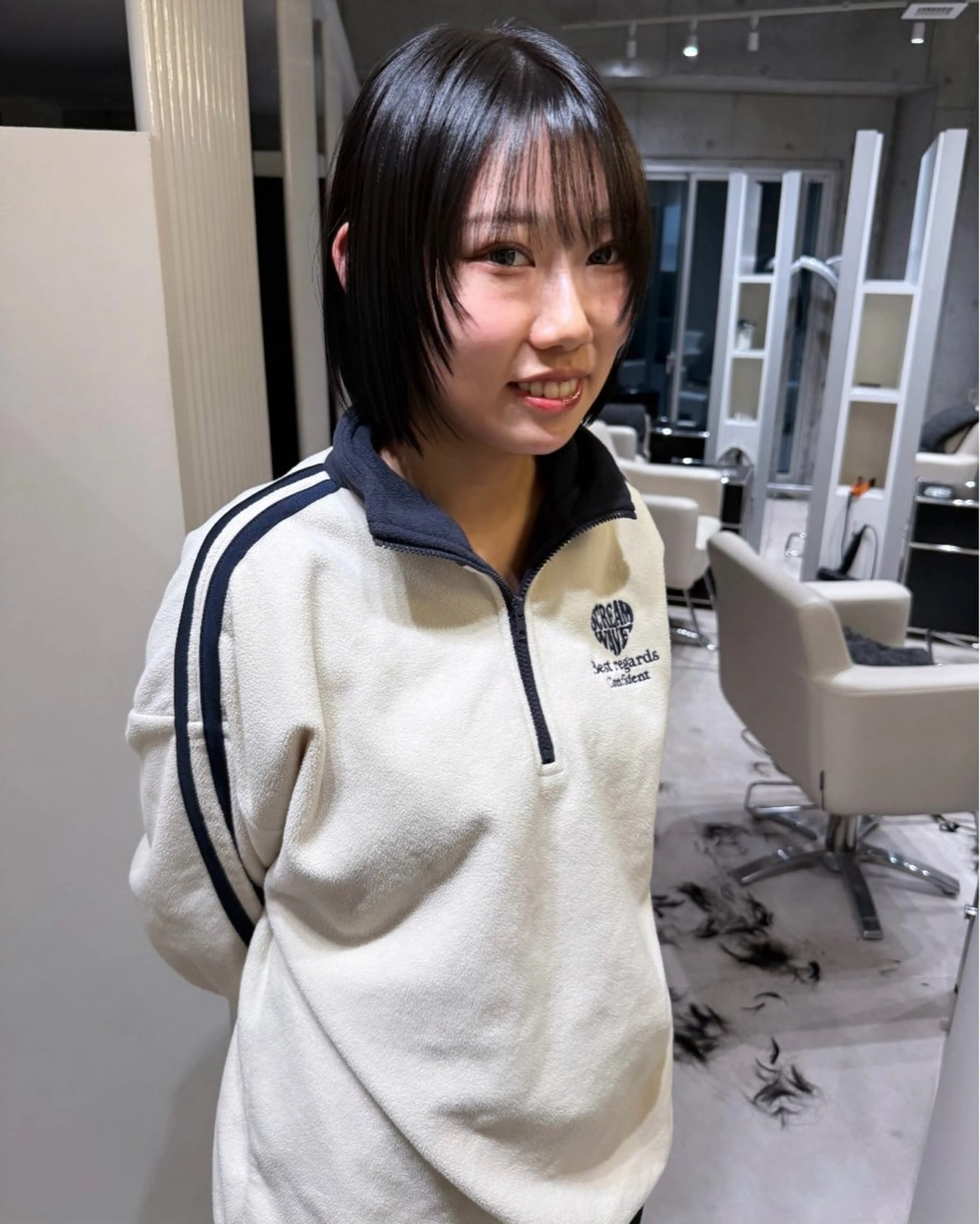 ショート カット ヘアカラー ボブ/パーマ 代表　岡　大斗のヘアスタイル