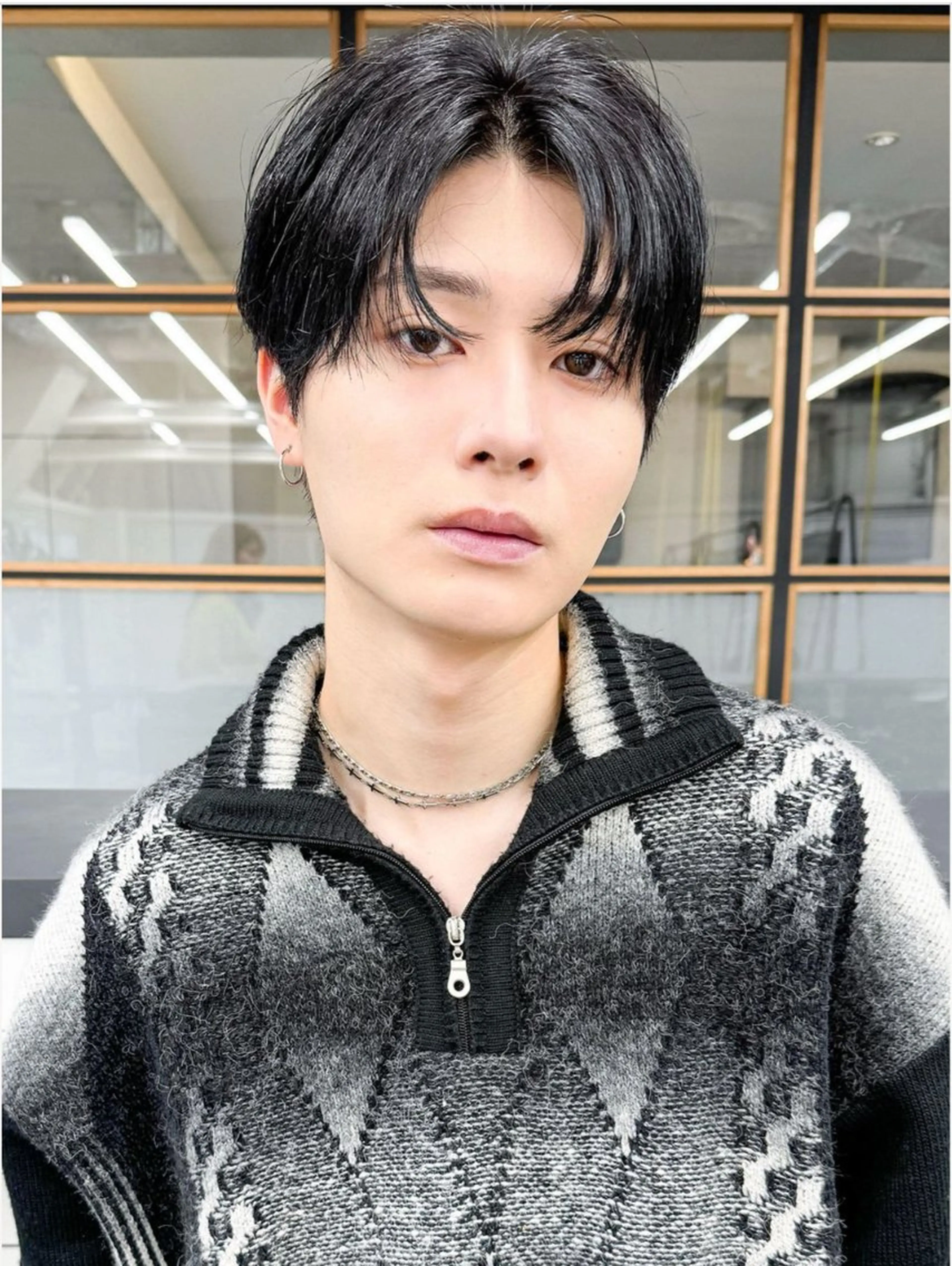 ショート パーマ メンズ カット パーマ 加藤 いくみのヘアスタイル