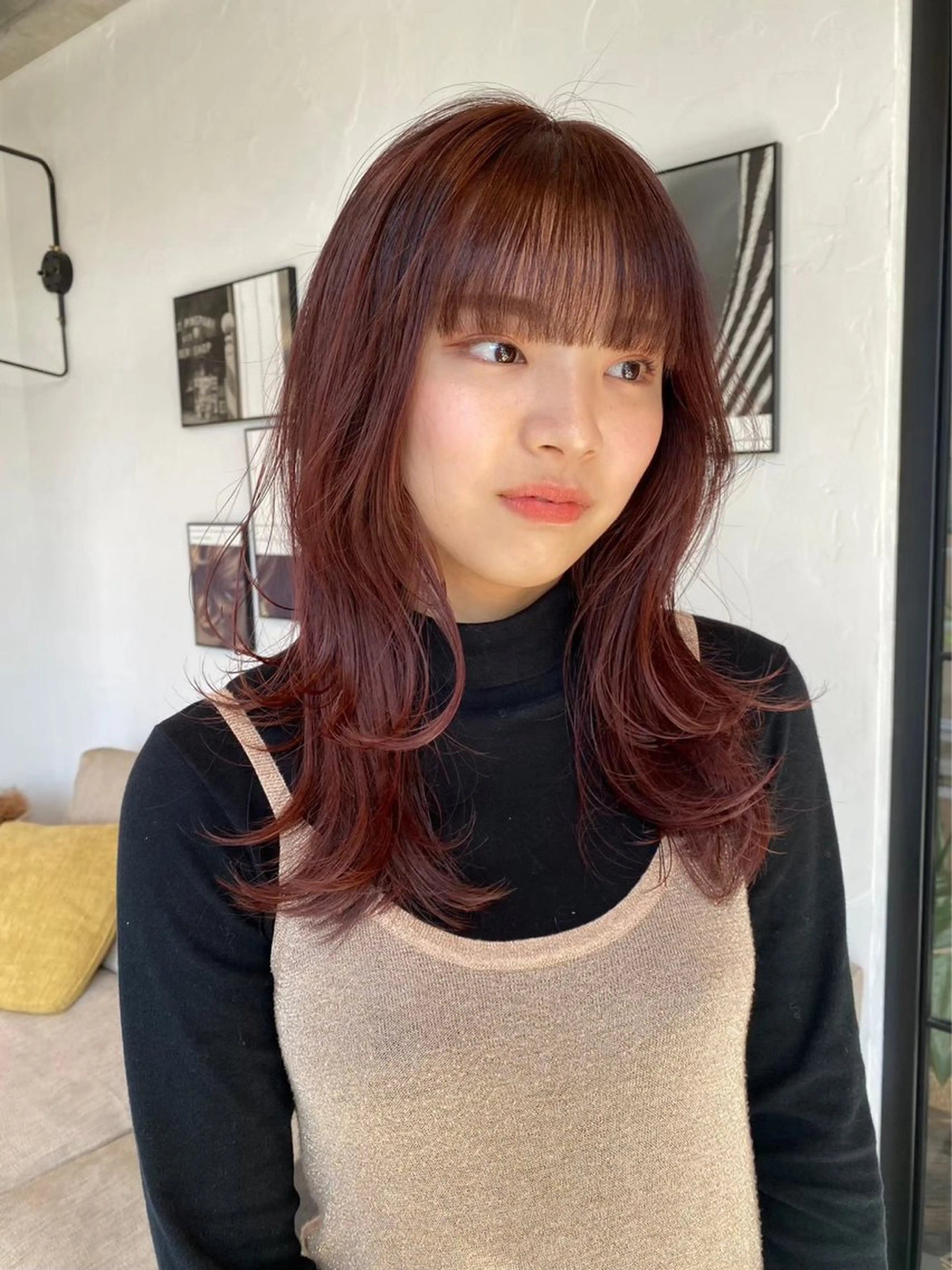 ロング 艶カラー🤍新潟/ 小新/マオのヘアスタイル