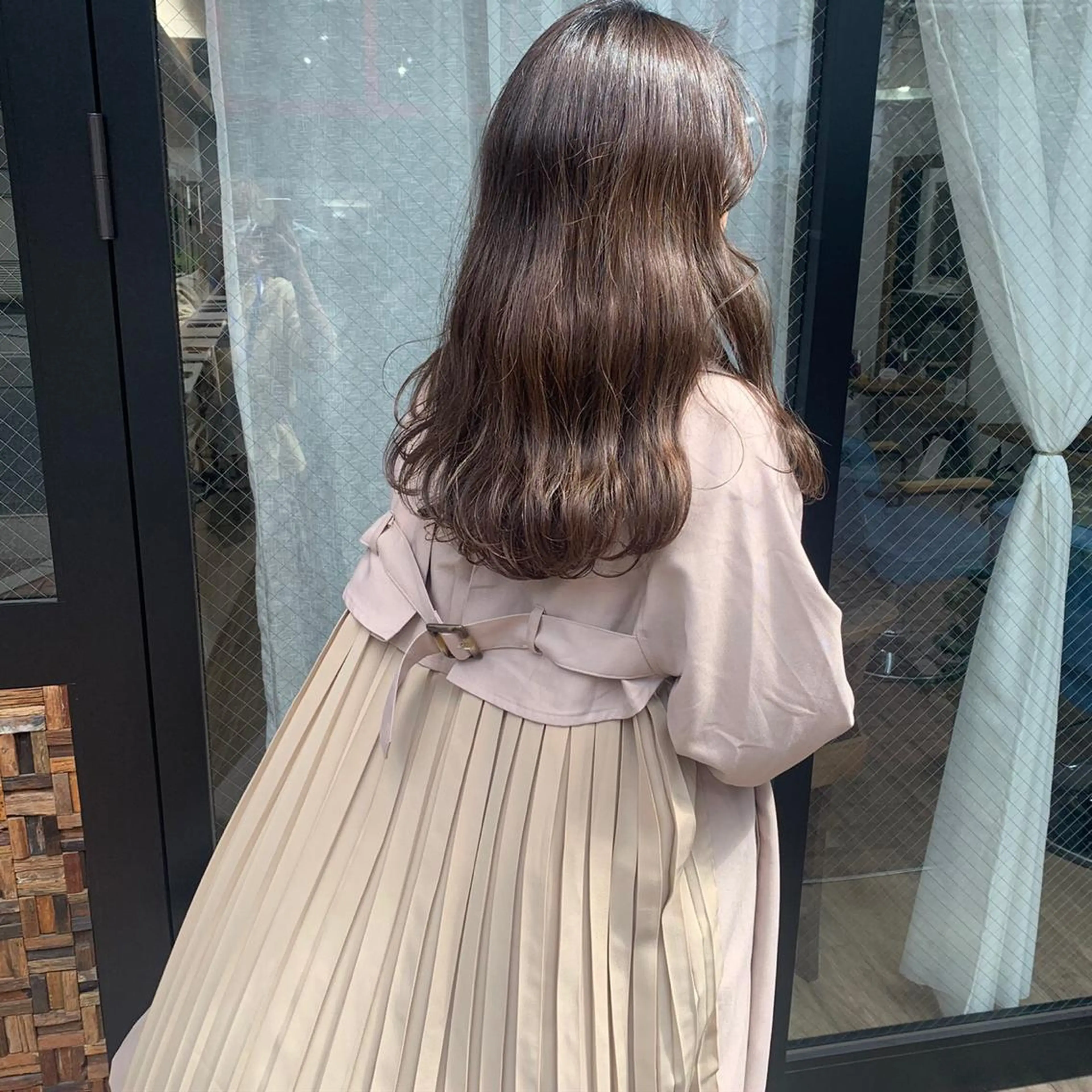ロング カラー ヘアカラー トリートメント 酸性縮毛矯正 梅田茶屋町 Juriのヘアスタイル