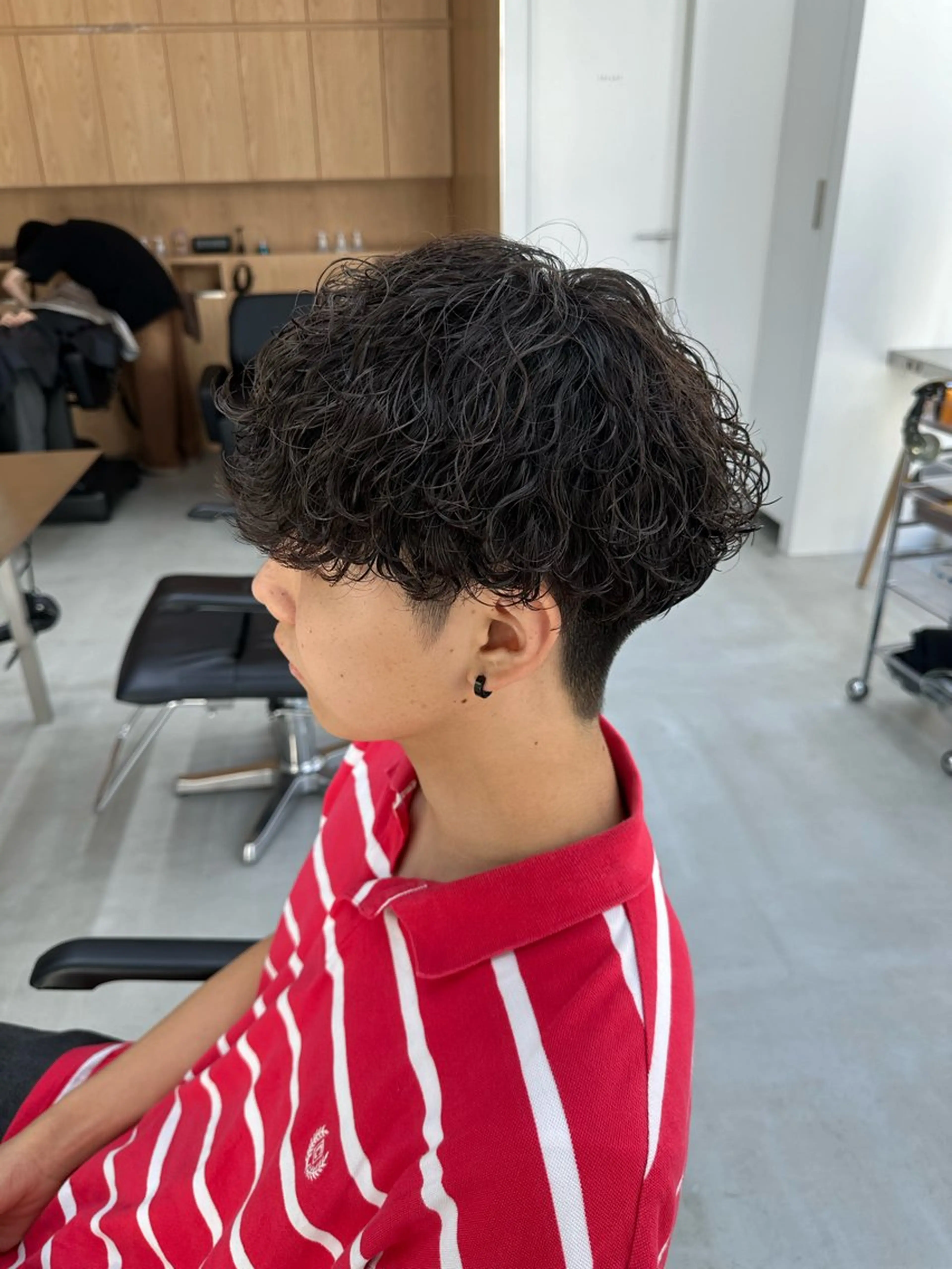 ミディアム カット パーマ ☀️fifth天神 英令🌙のヘアスタイル