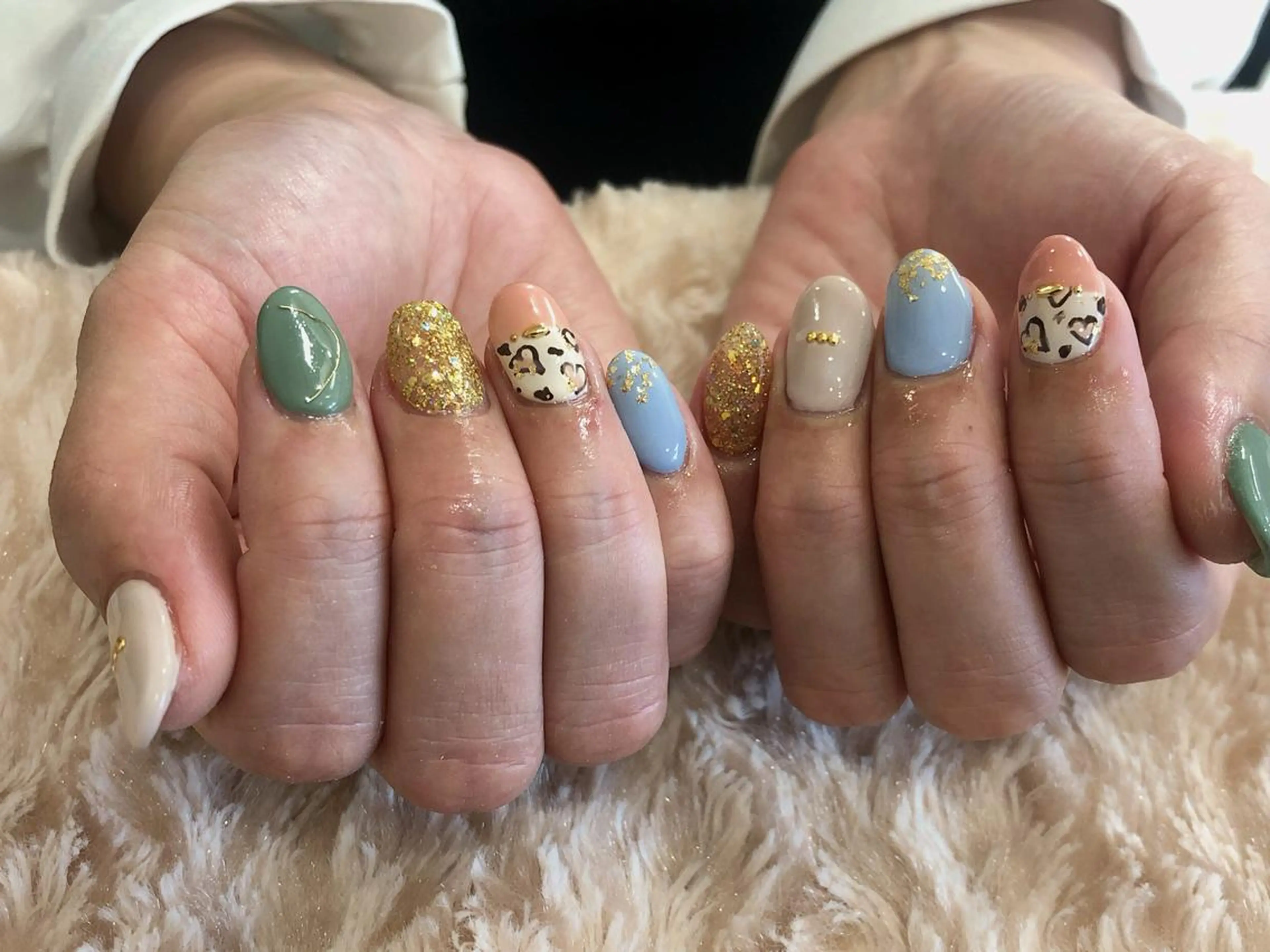 ネイル 春ネイル Raybeauty marinaのネイルデザイン