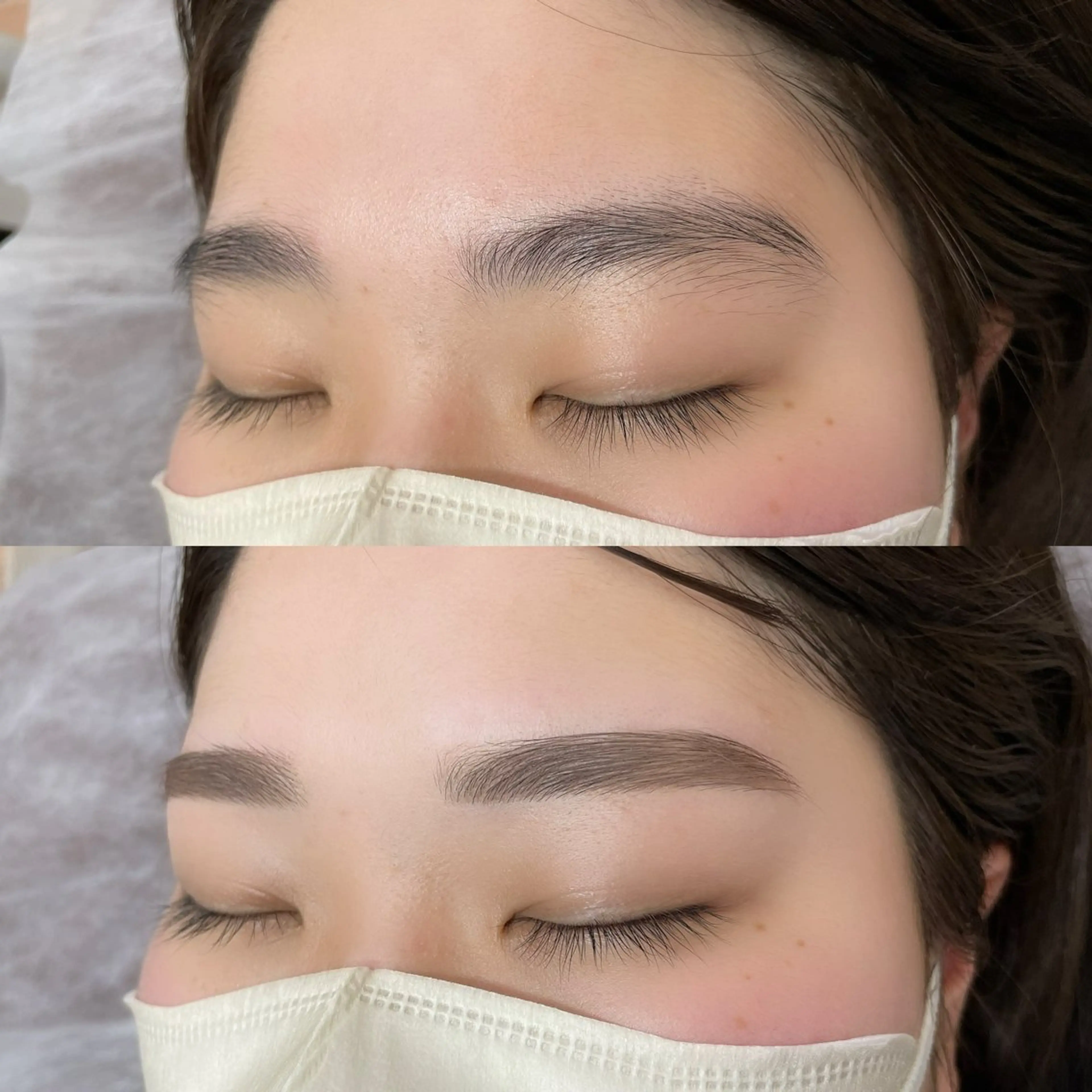 アイブロウ 眉毛ワックス脱毛 eyelist HIMEKAのマツエク・マツパデザイン